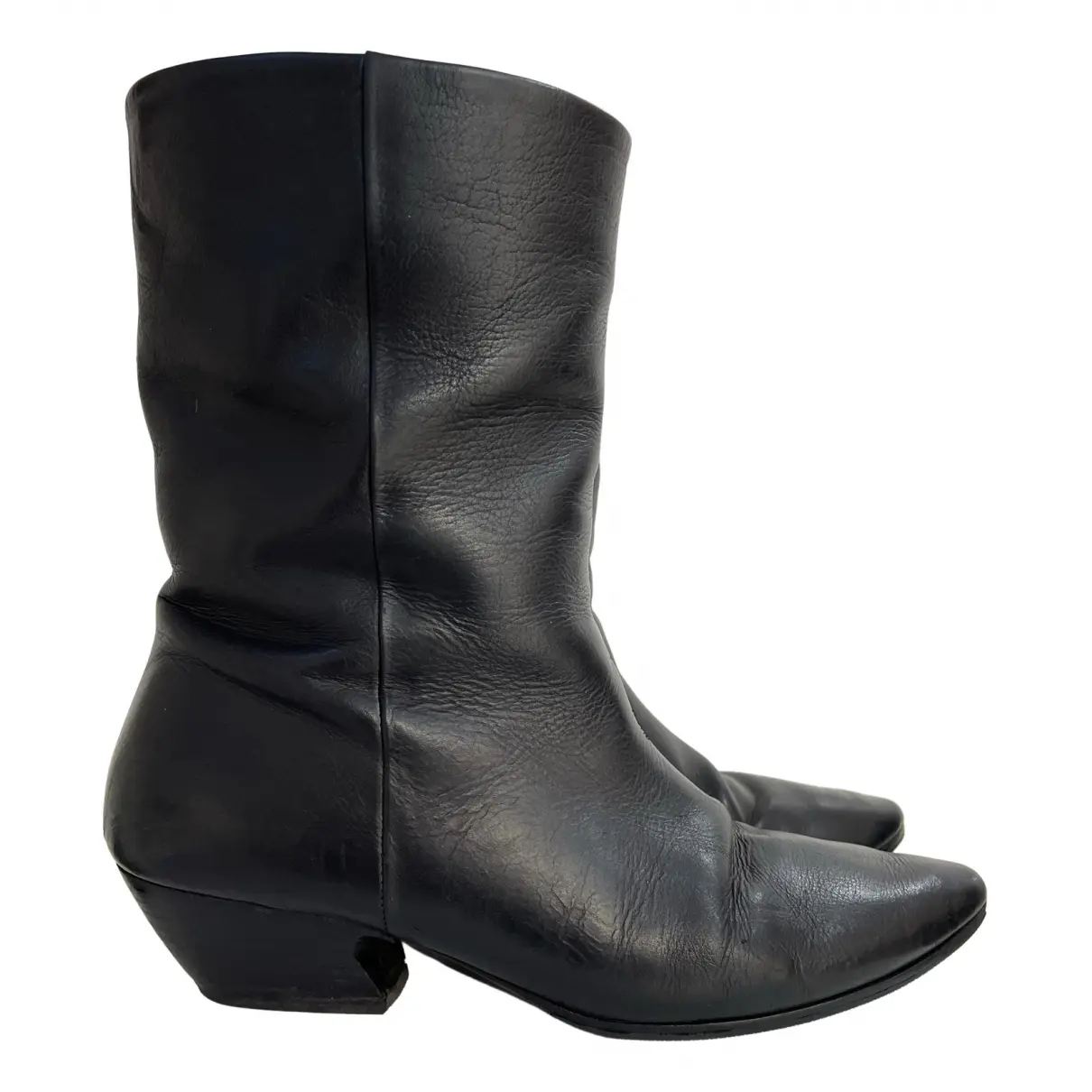 Leather ankle boots Marsèll