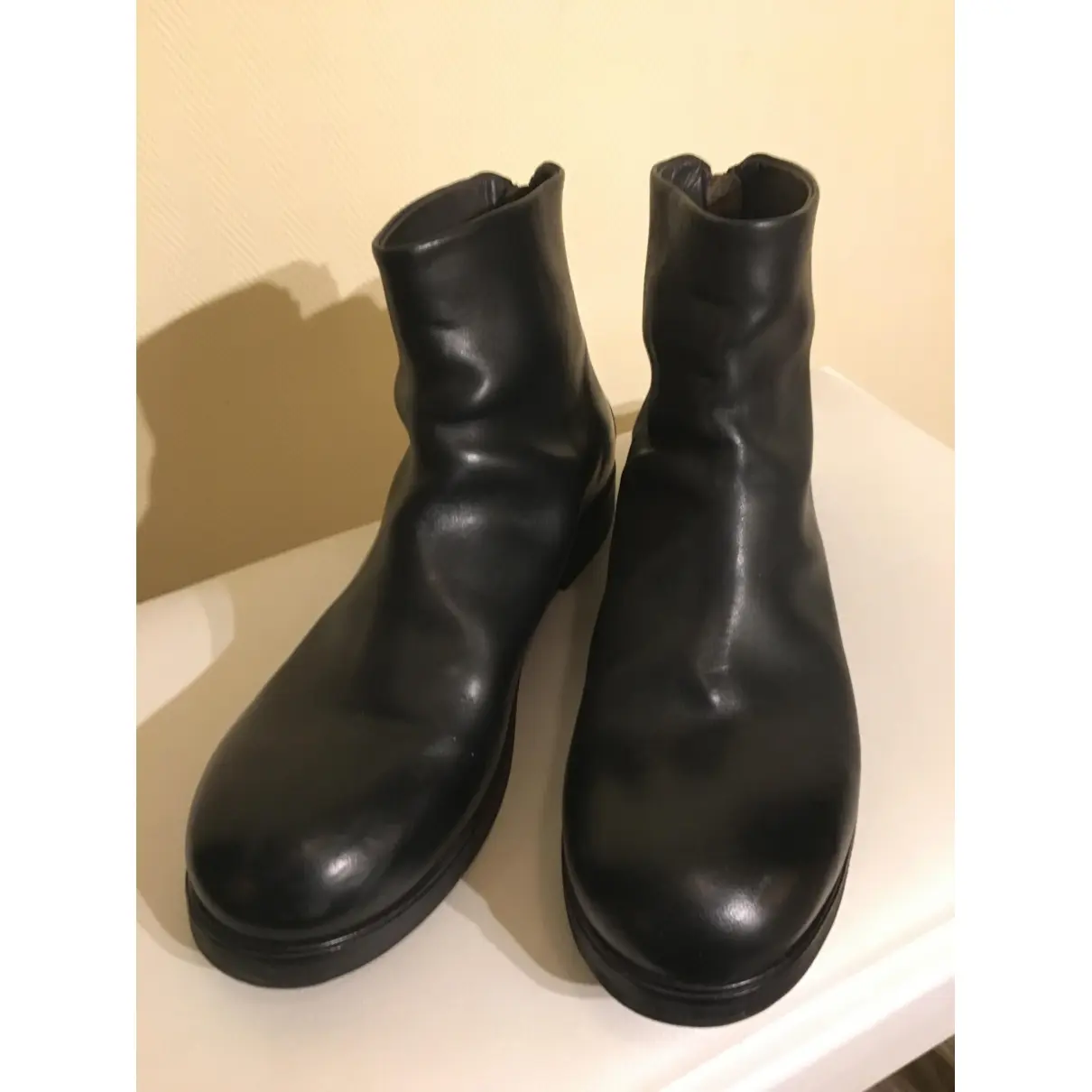 Marsèll Leather ankle boots for sale