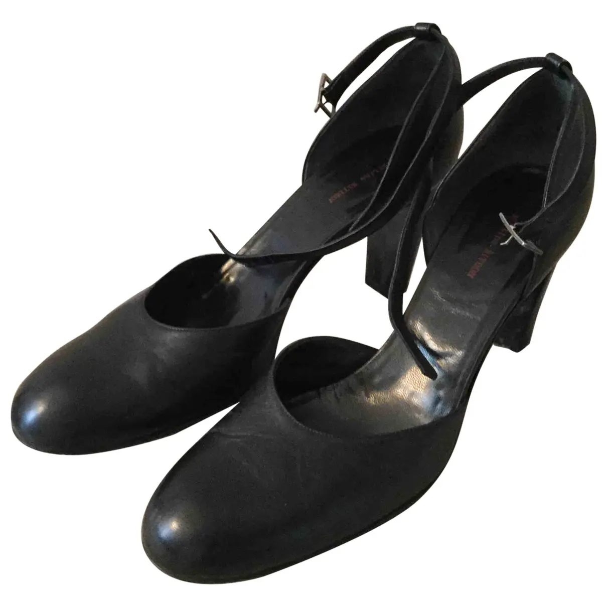 Leather heels Martine Sitbon