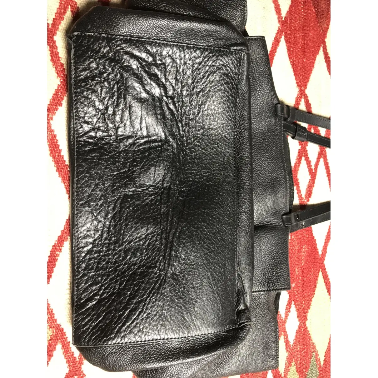 Massimo Dutti Leather tote for sale