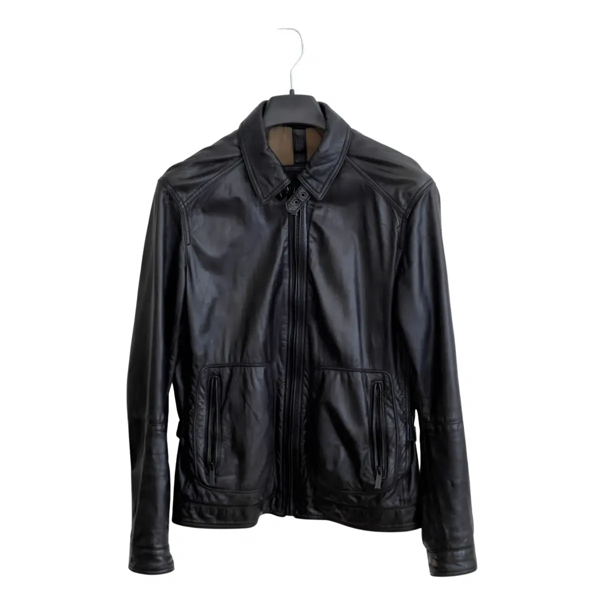 Leather jacket Massimo Dutti