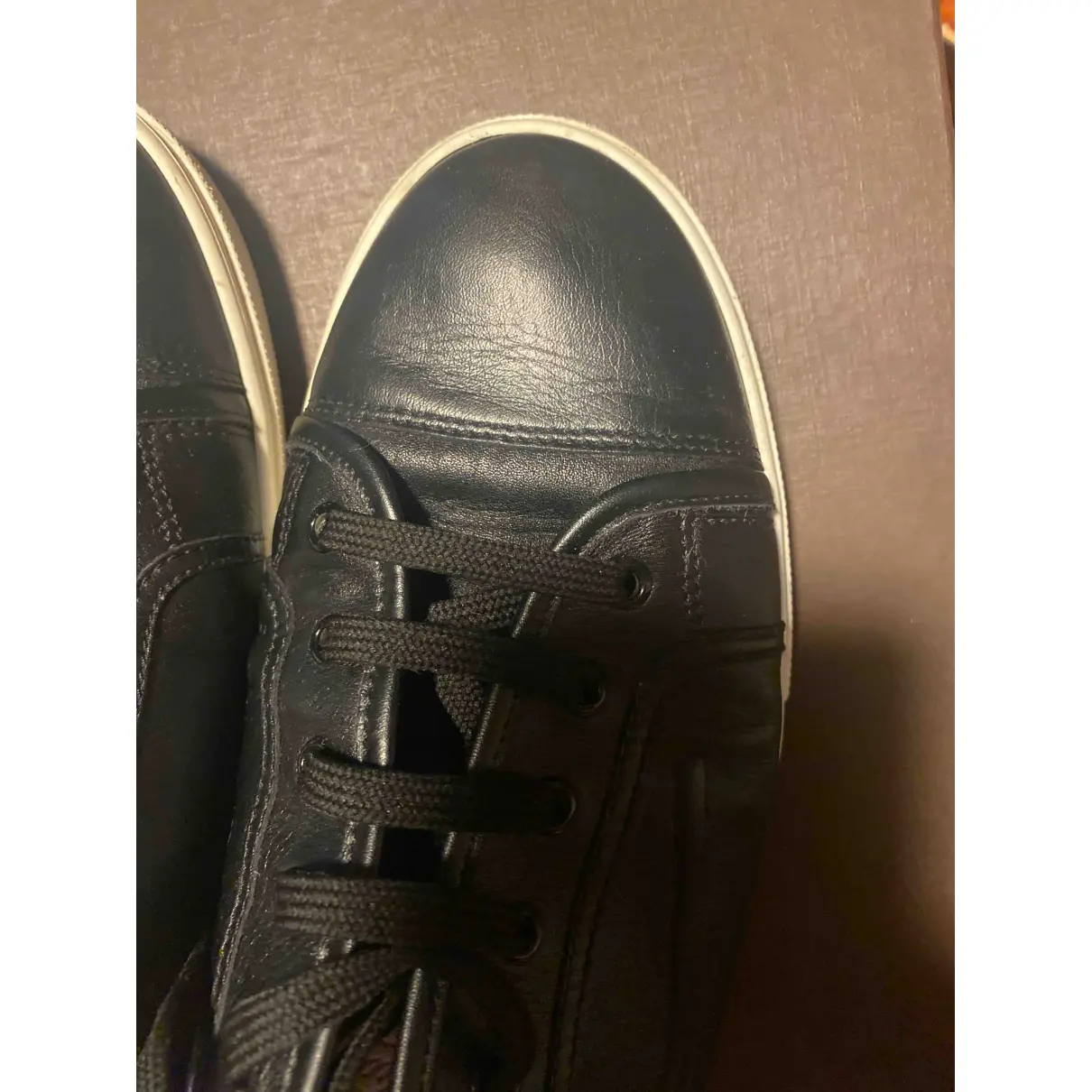 Match Up leather low trainers Louis Vuitton