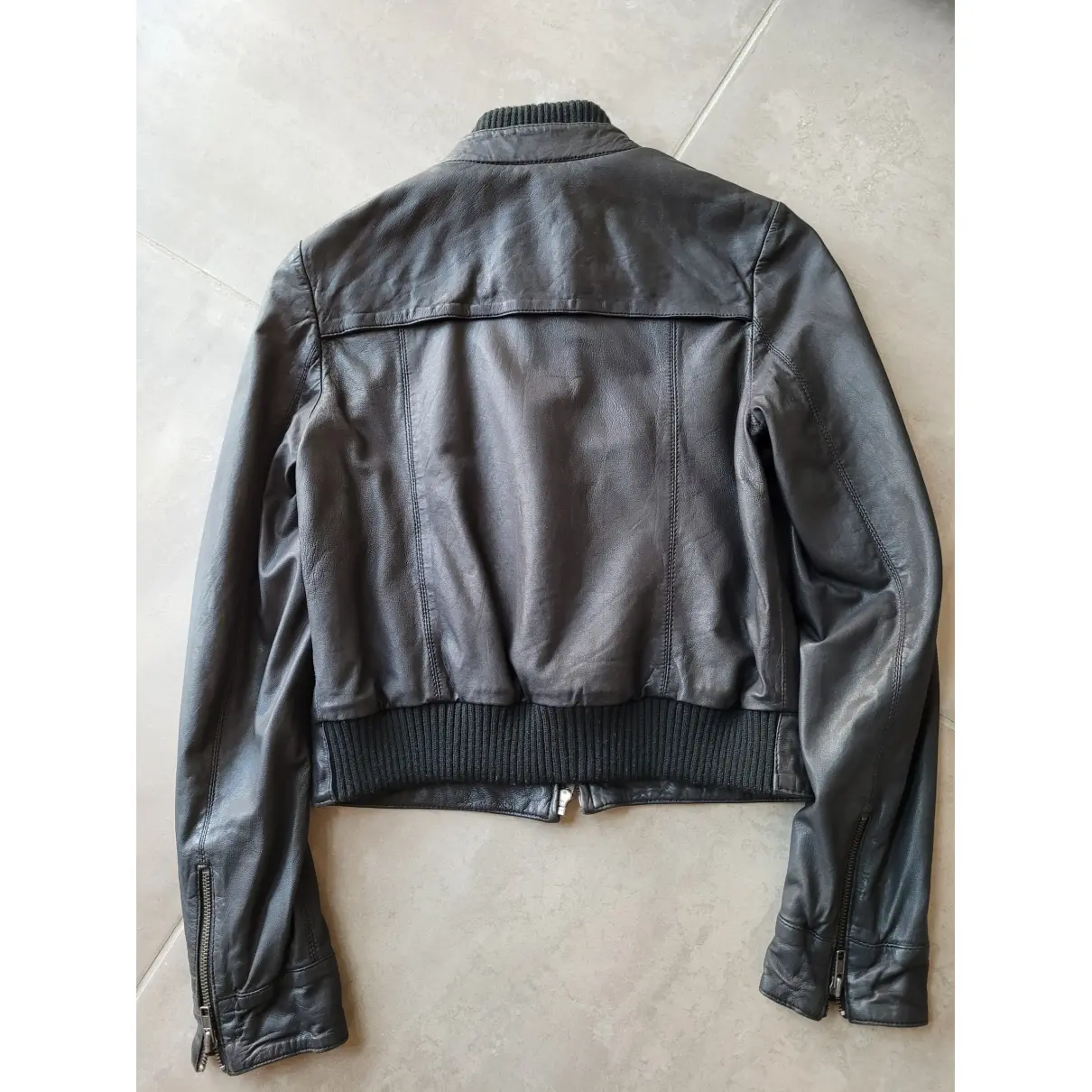 Buy Max & Co Leather jacket online
