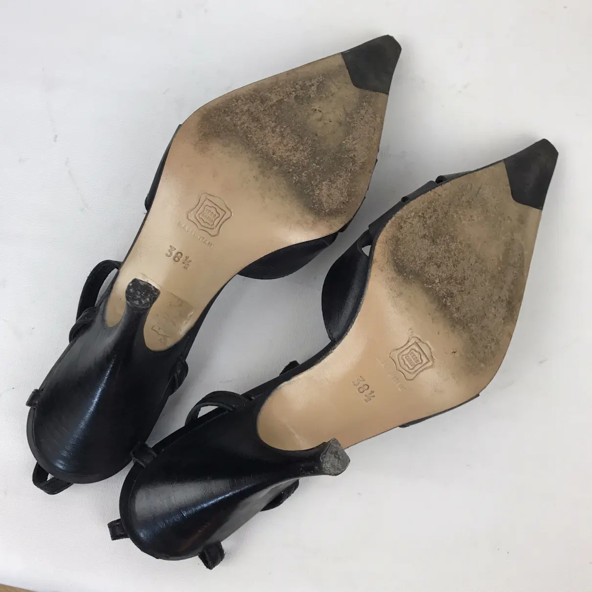 Leather sandals Max Mara - Vintage
