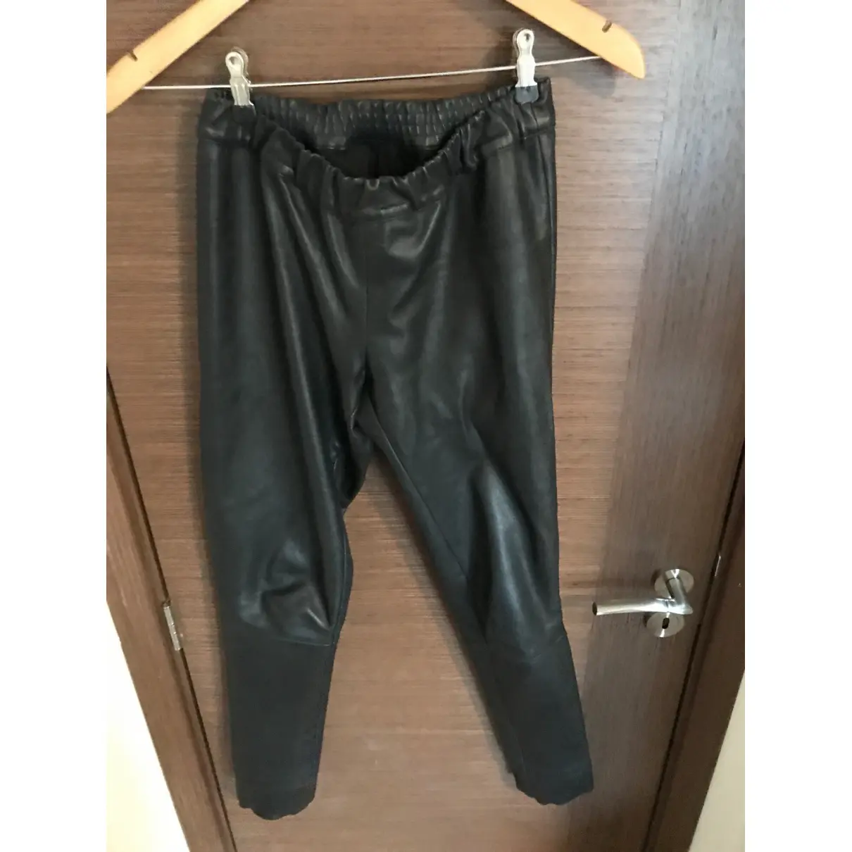 Leather leggings Max & Moi