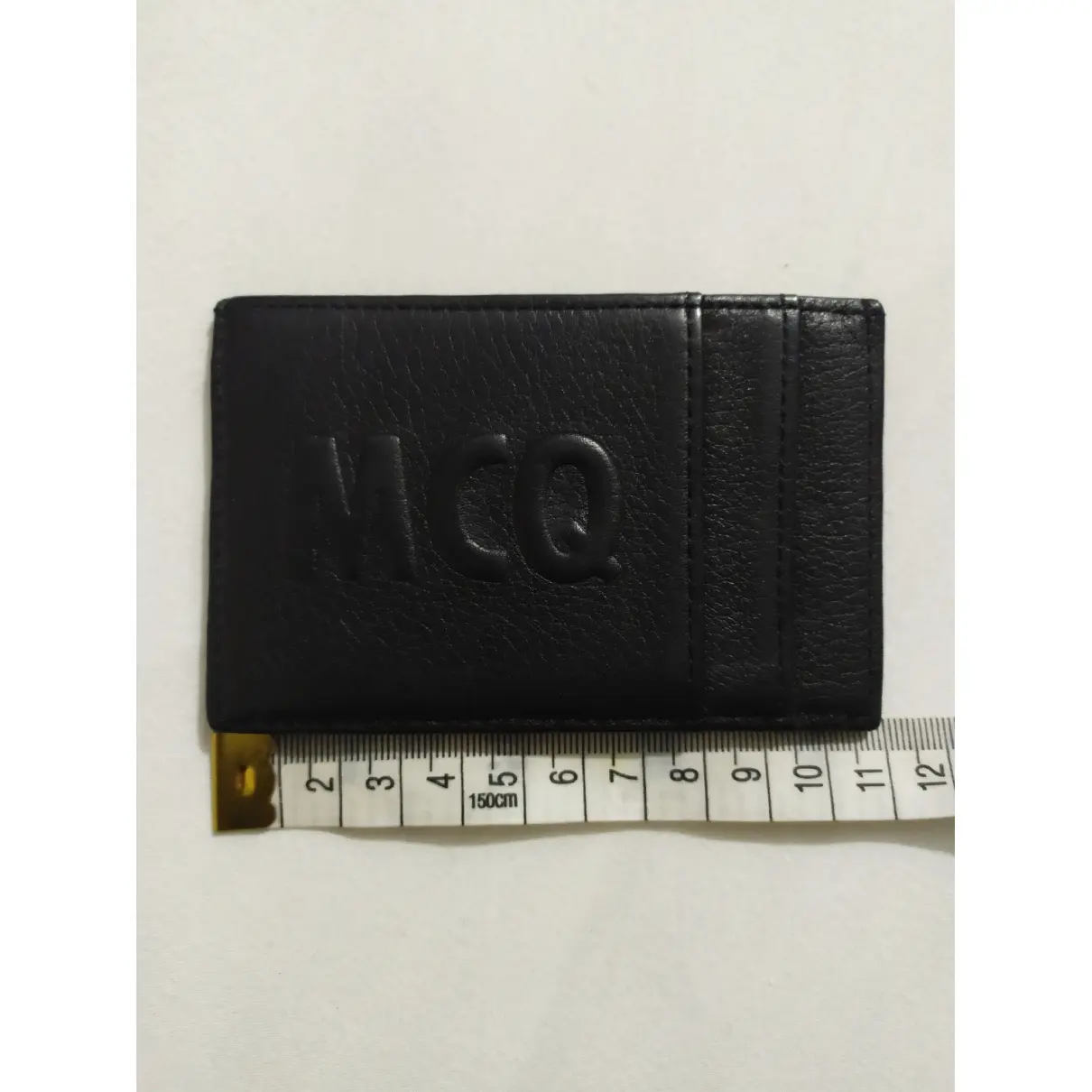 Leather card wallet Mcq