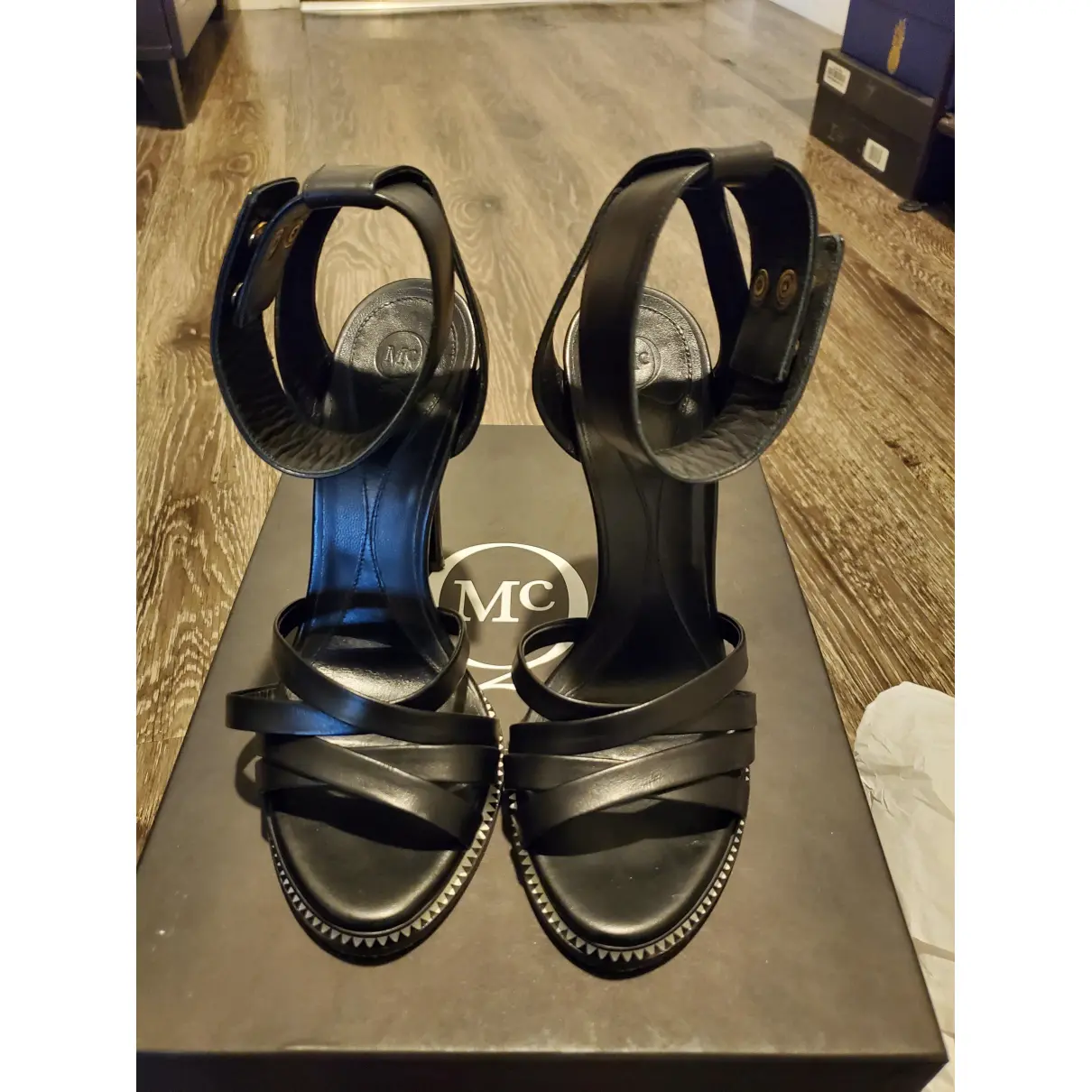 Buy Mcq Leather sandals online