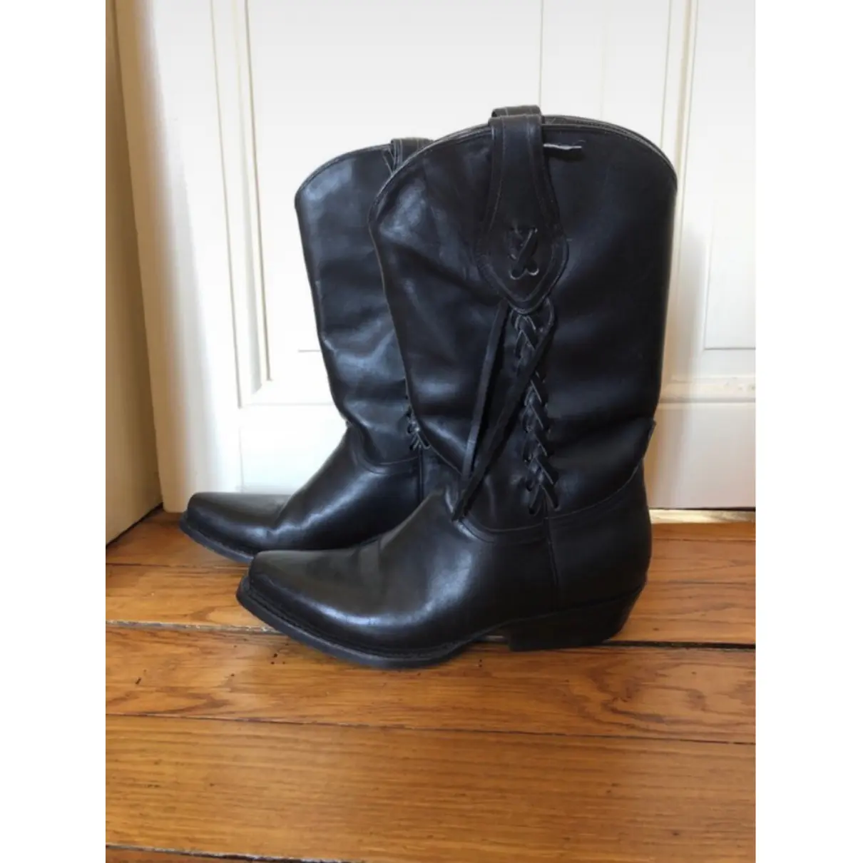 Leather ankle boots Mexicana