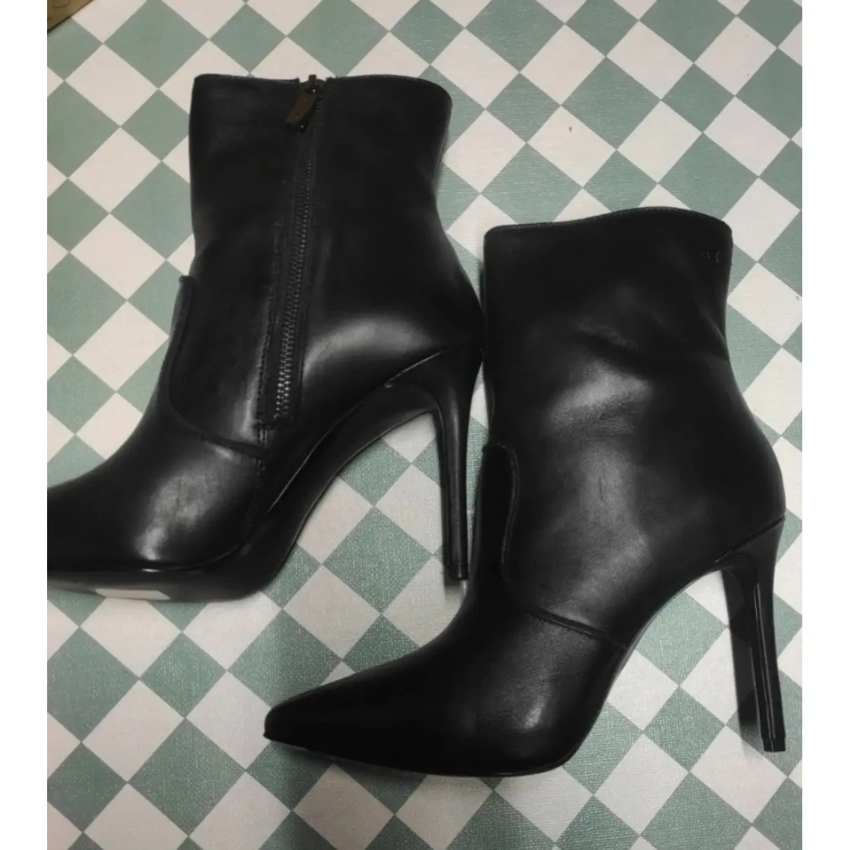 Leather boots Michael Kors