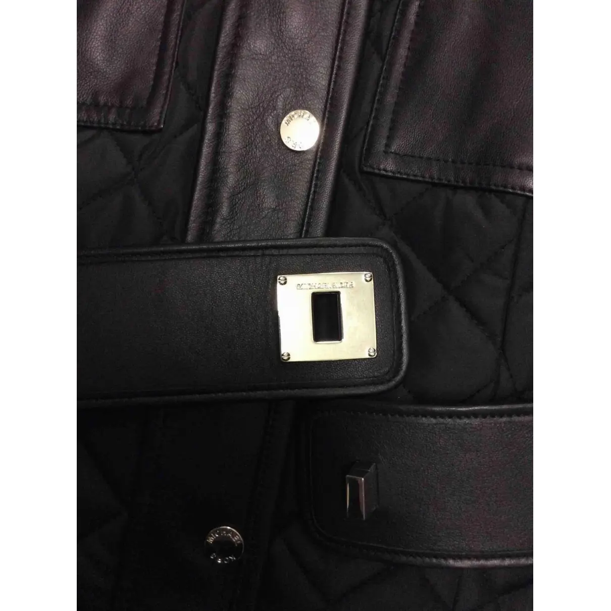 Leather jacket Michael Michael Kors