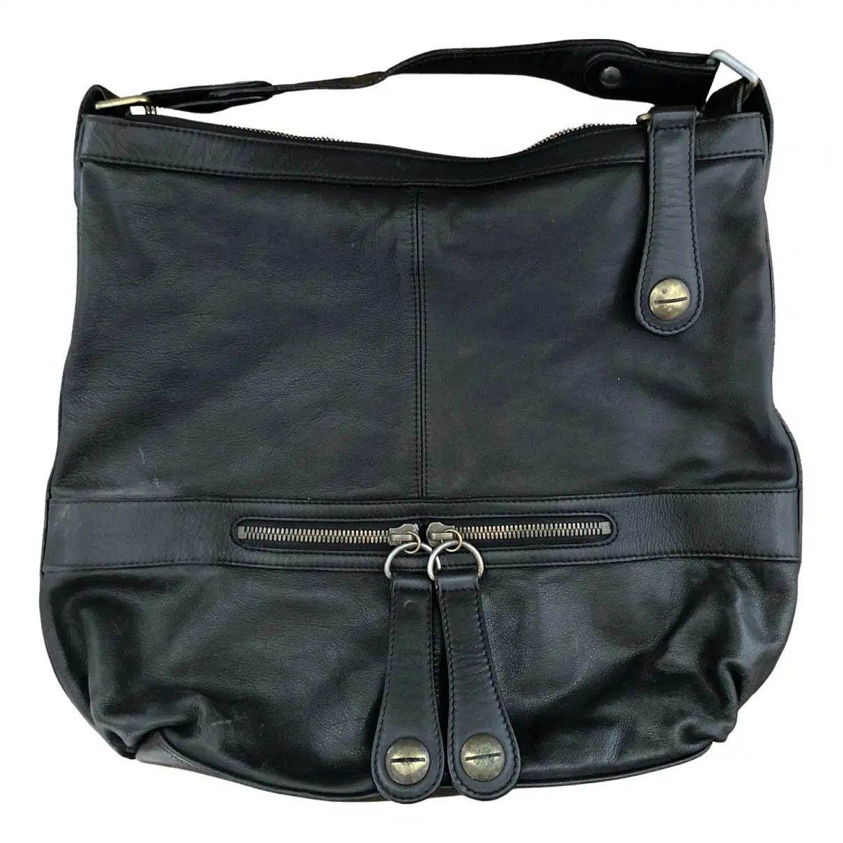 Midday Midnight leather handbag Gerard Darel