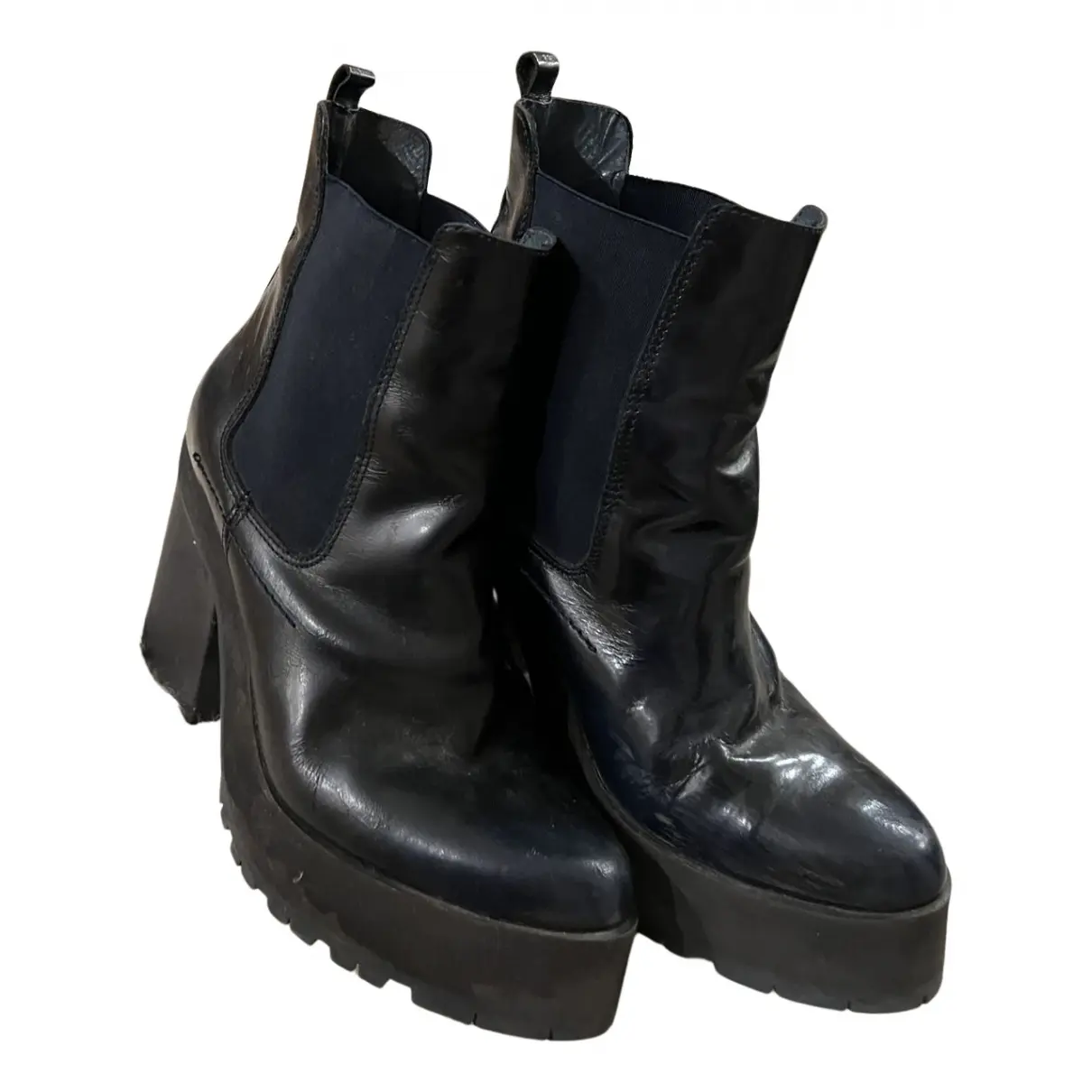 Leather ankle boots Miista