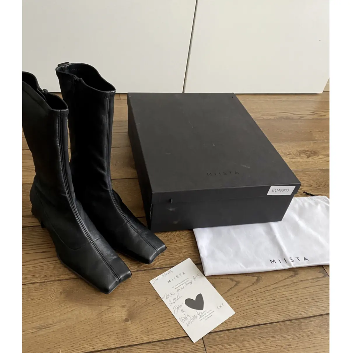 Buy Miista Leather riding boots online