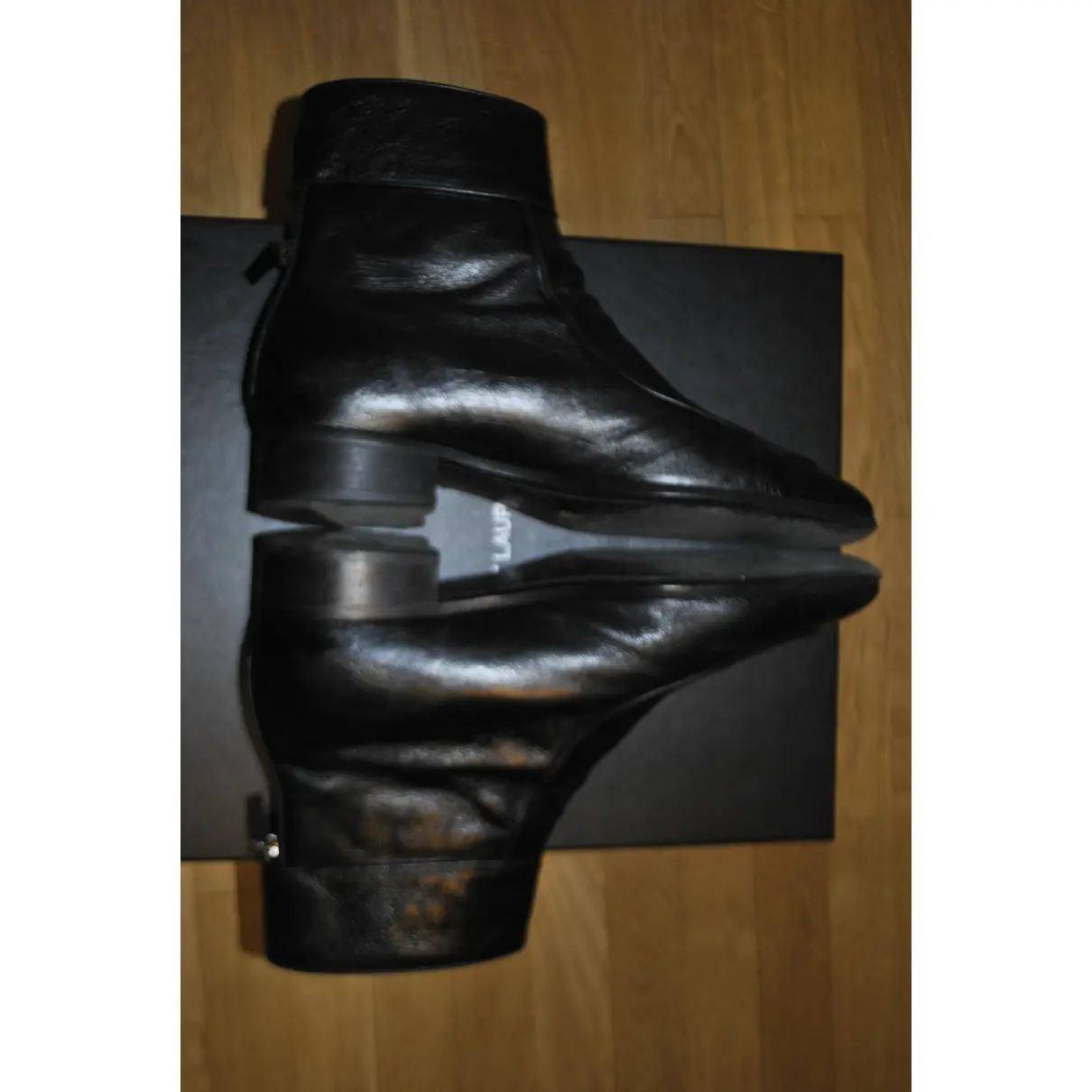 Miles leather boots Saint Laurent