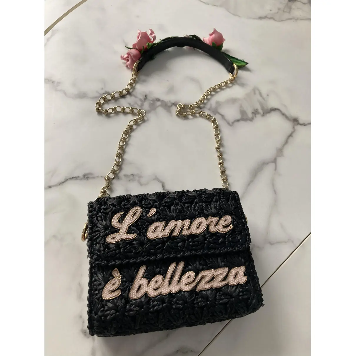 Millenials leather crossbody bag Dolce & Gabbana
