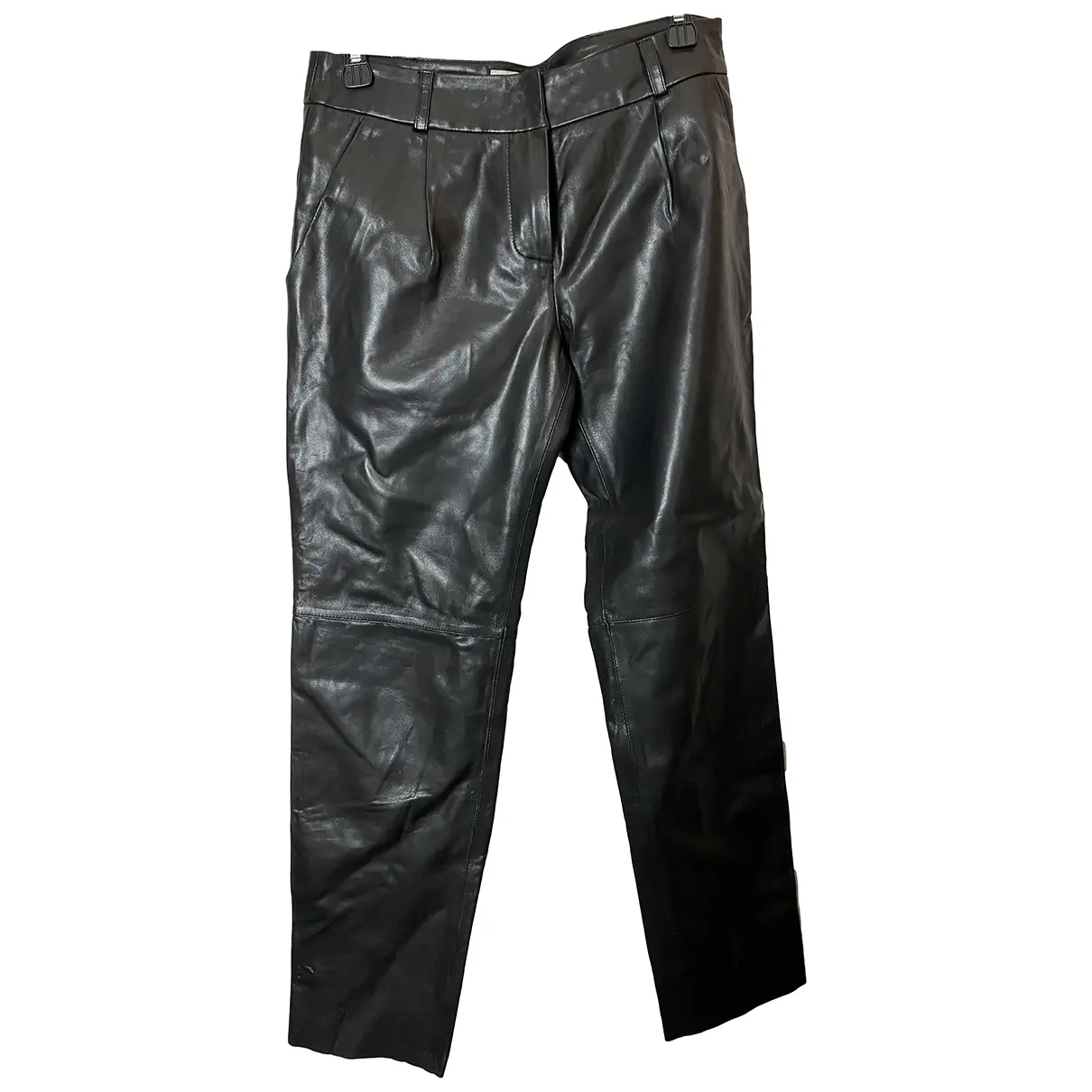 Leather trousers Milly