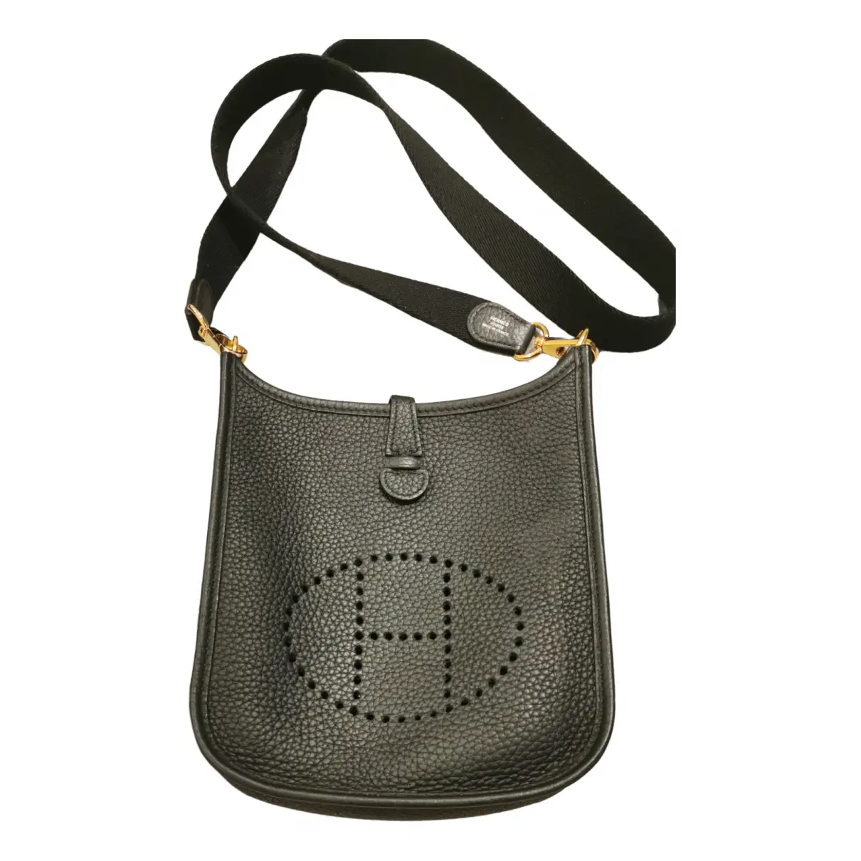 Mini Evelyne leather handbag Hermès