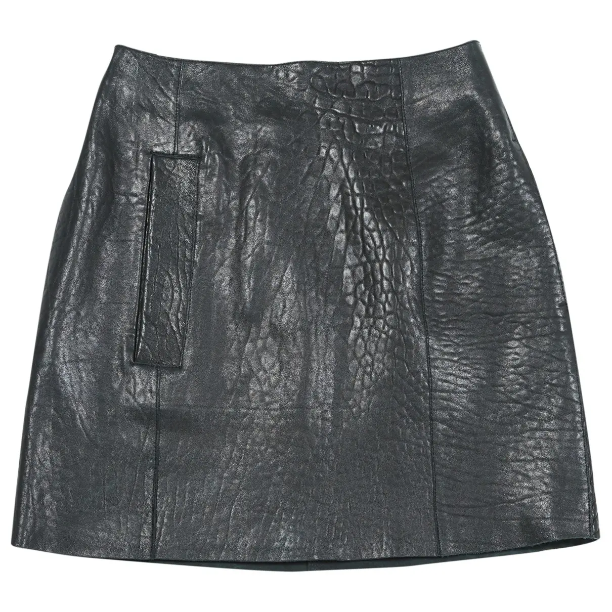 Leather mini skirt Carven