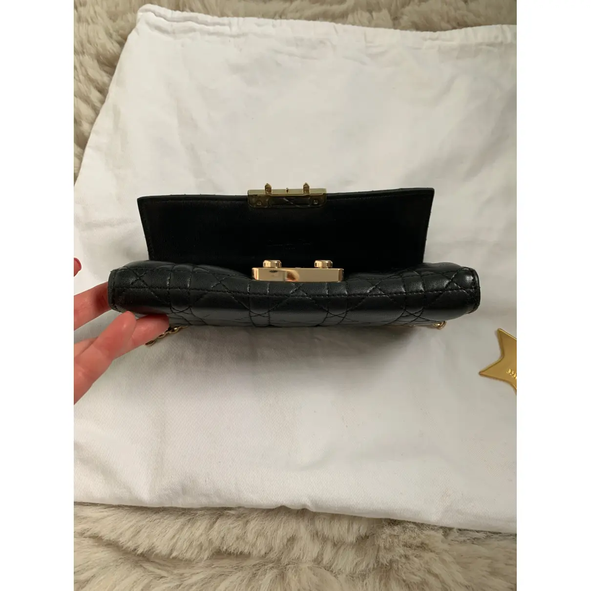 Miss Dior leather clutch bag Dior