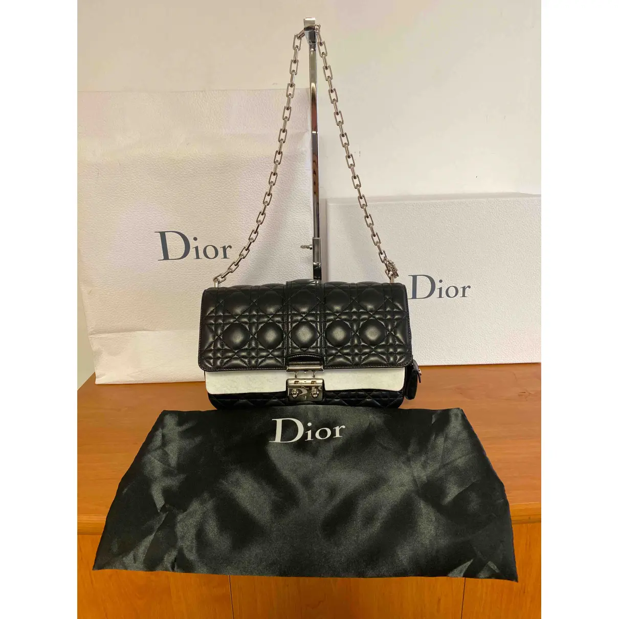 Miss Dior leather crossbody bag Dior