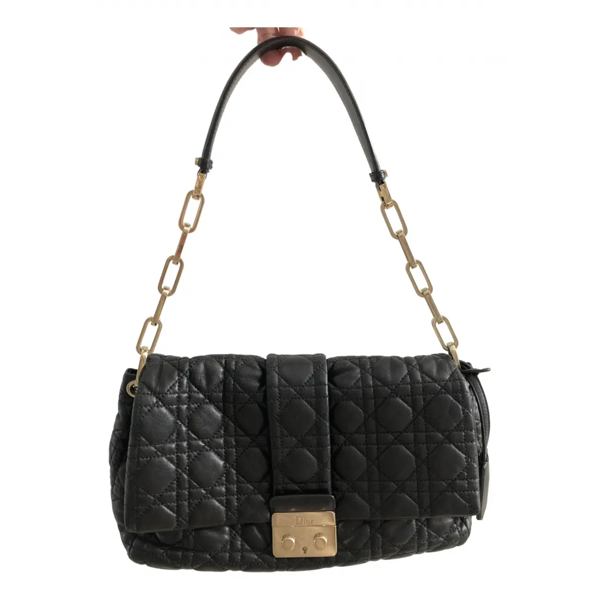 Miss Dior leather handbag Dior - Vintage