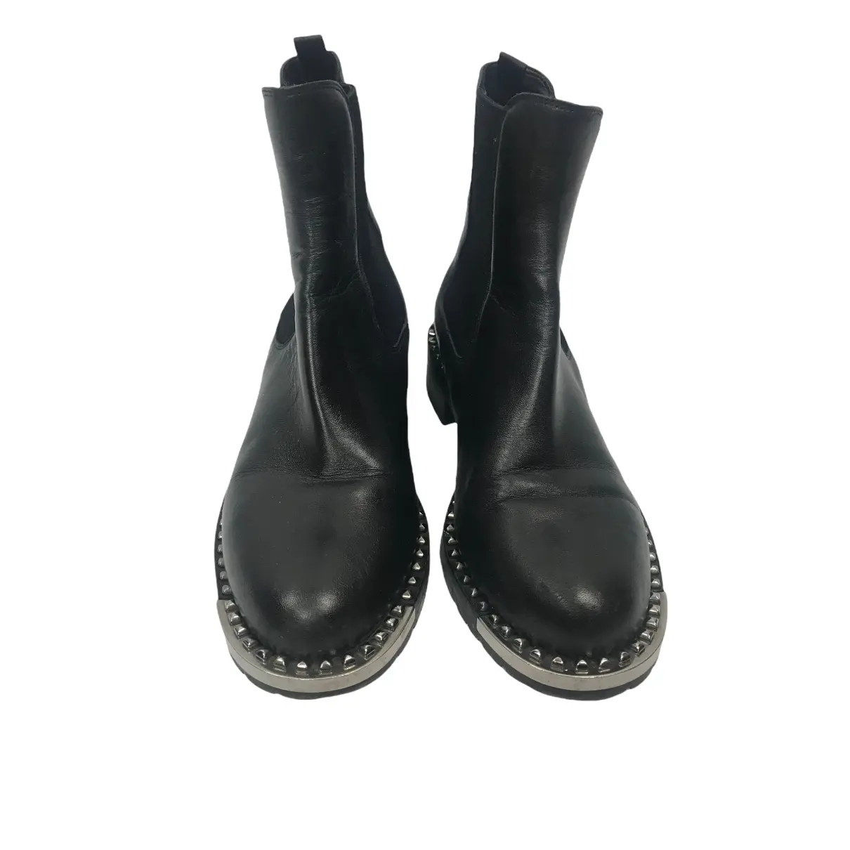 Buy Miu Miu Leather ankle boots online