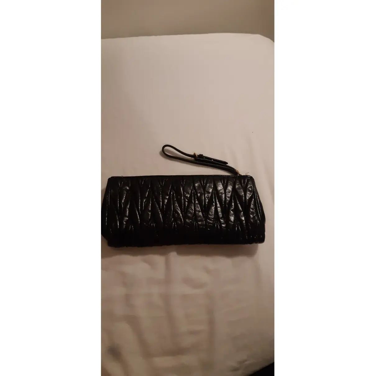 Miu Miu Leather clutch bag for sale