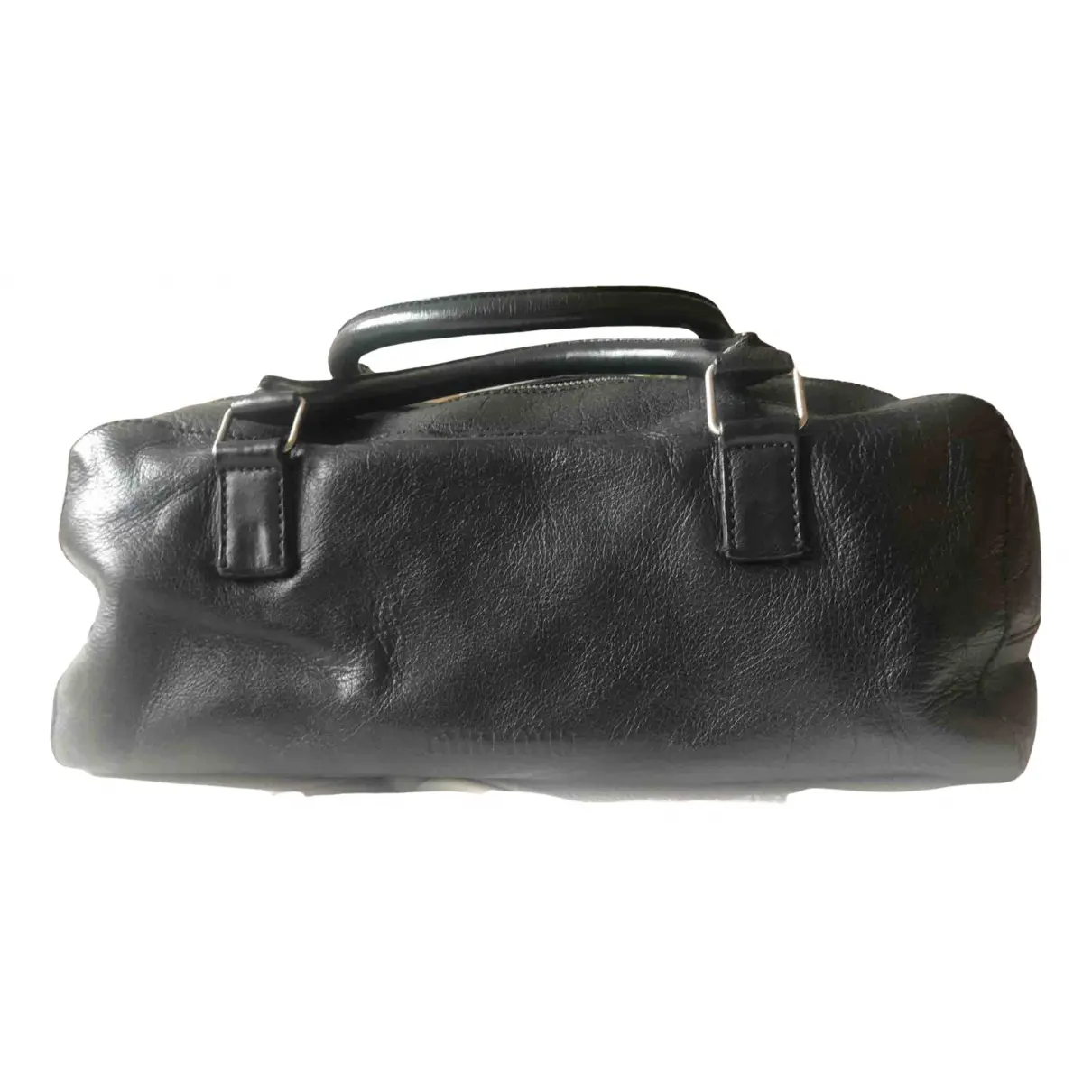 Leather mini bag Miu Miu - Vintage