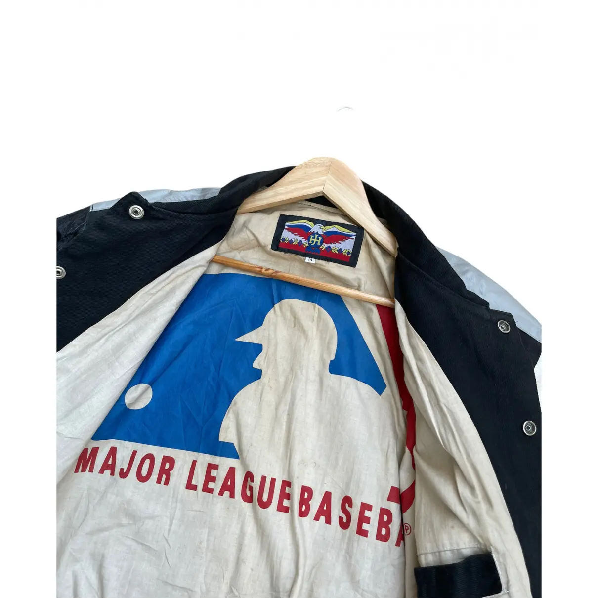 Leather jacket MLB