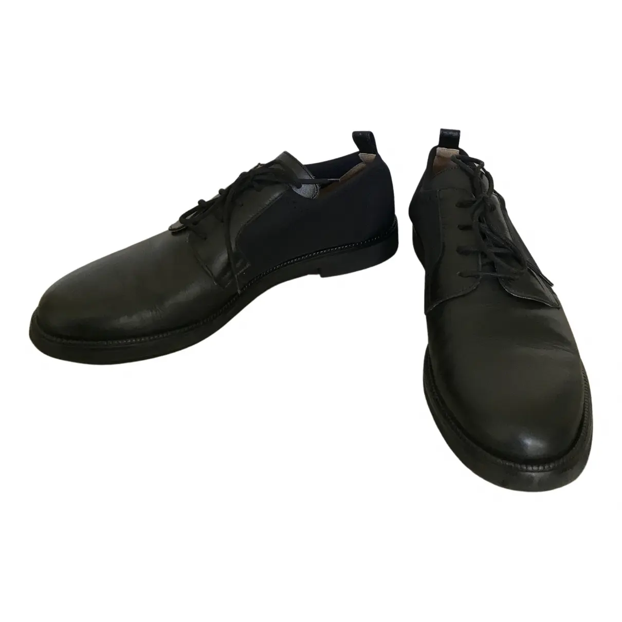 Leather lace ups MM6