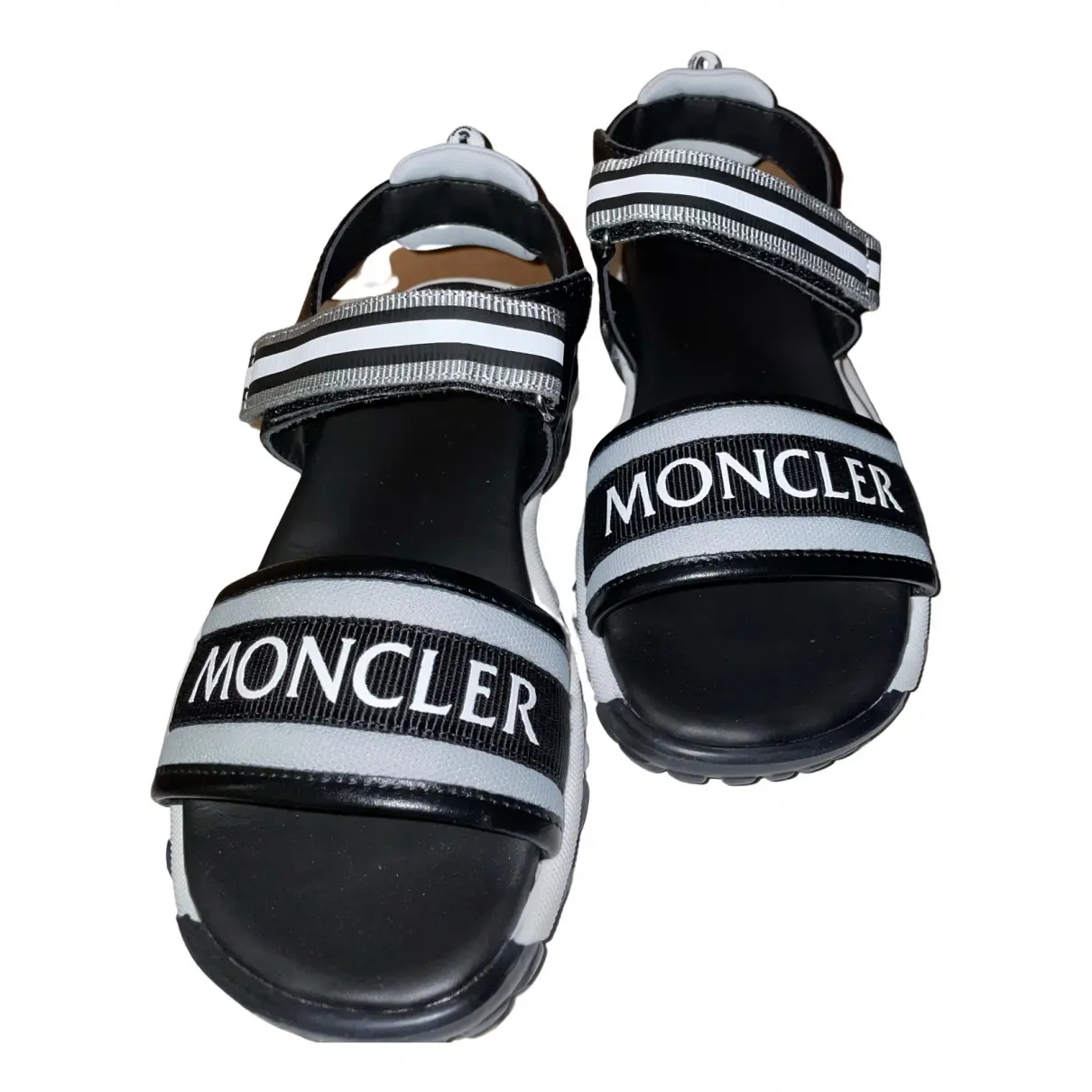 Leather sandals Moncler