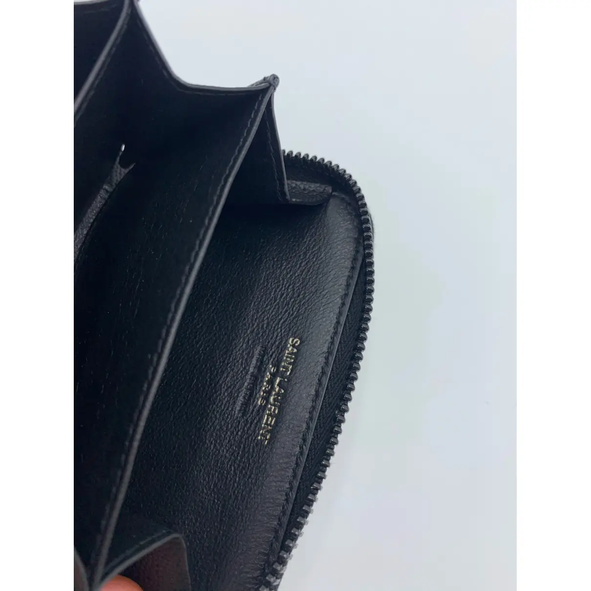 Monogramme leather wallet Saint Laurent