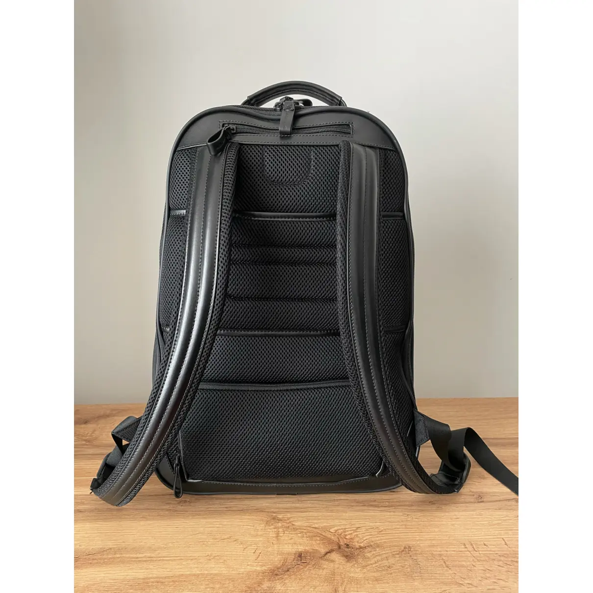 Leather travel bag Montblanc