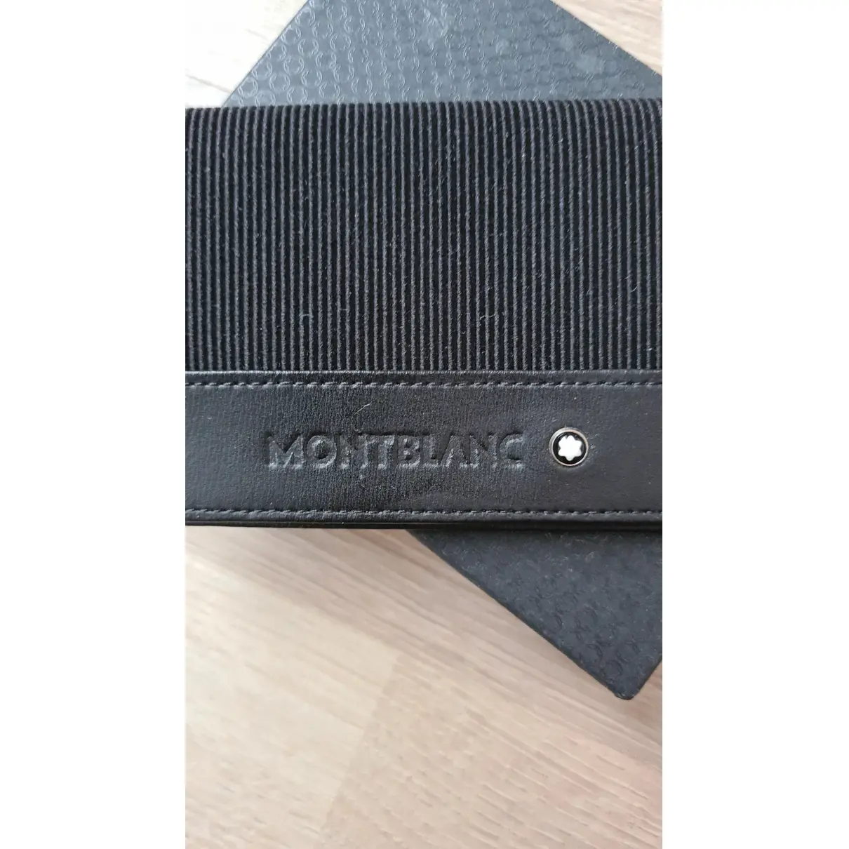 Leather small bag Montblanc
