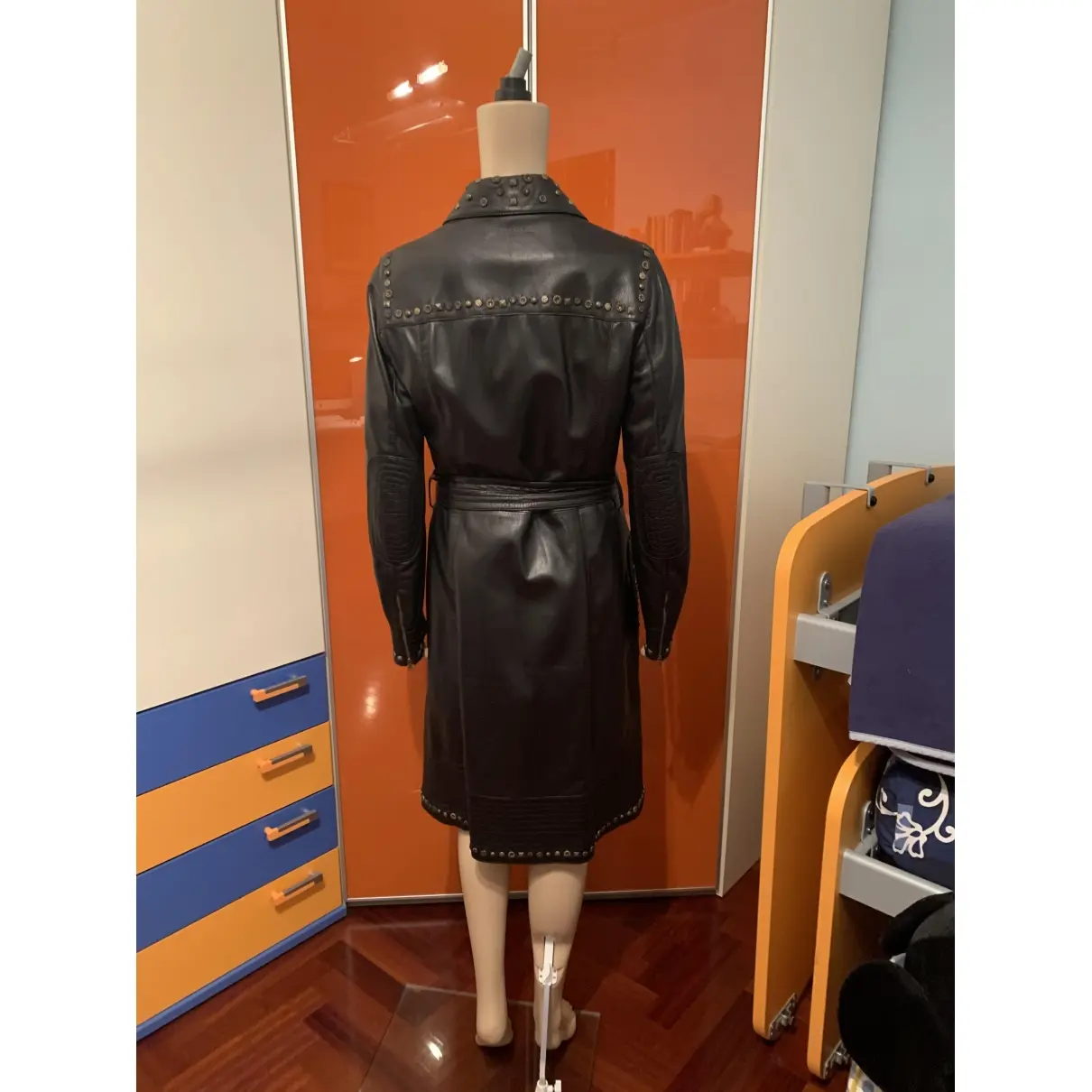 Moschino Cheap And Chic Leather biker jacket for sale