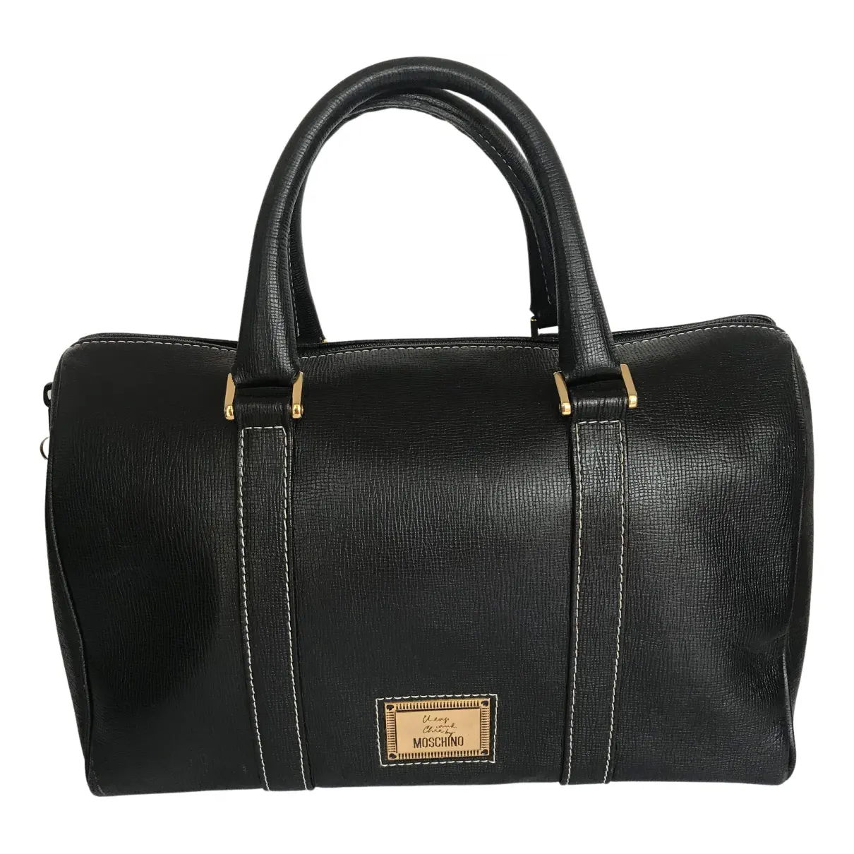 Leather bag Moschino Cheap And Chic