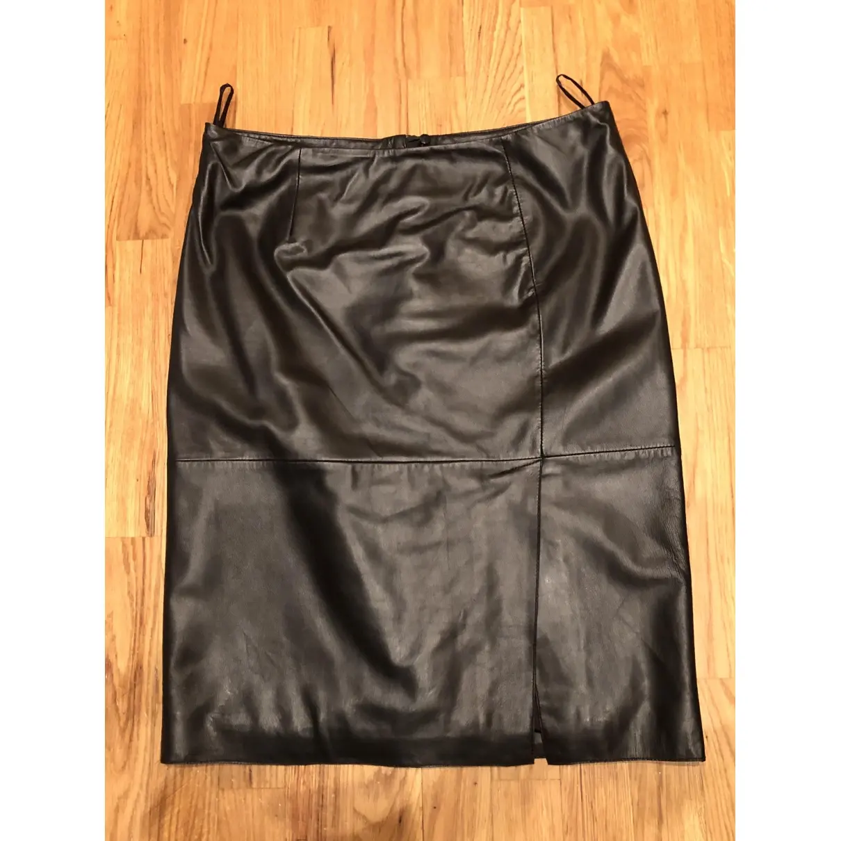 Moschino Cheap And Chic Leather mid-length skirt for sale