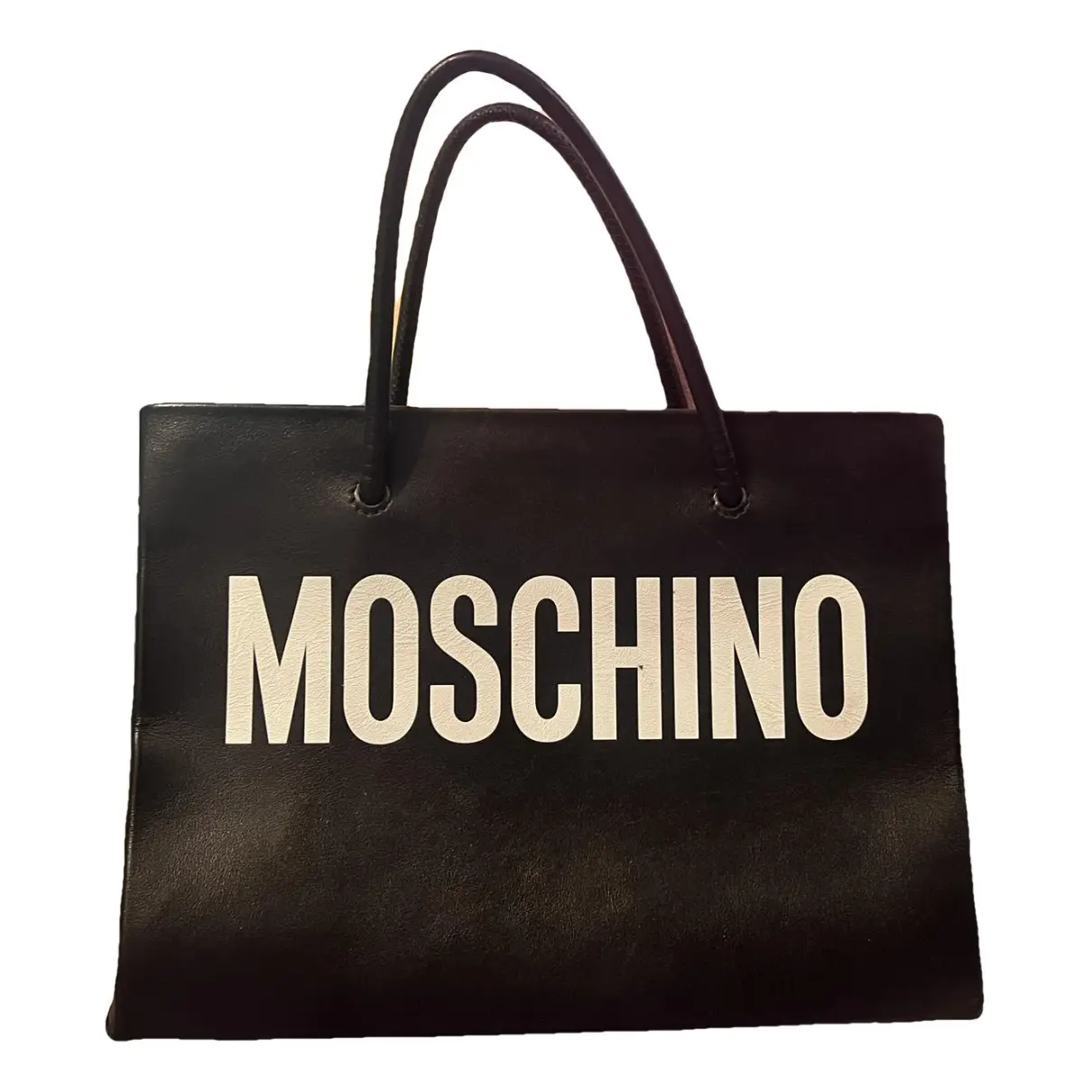 Leather crossbody bag Moschino