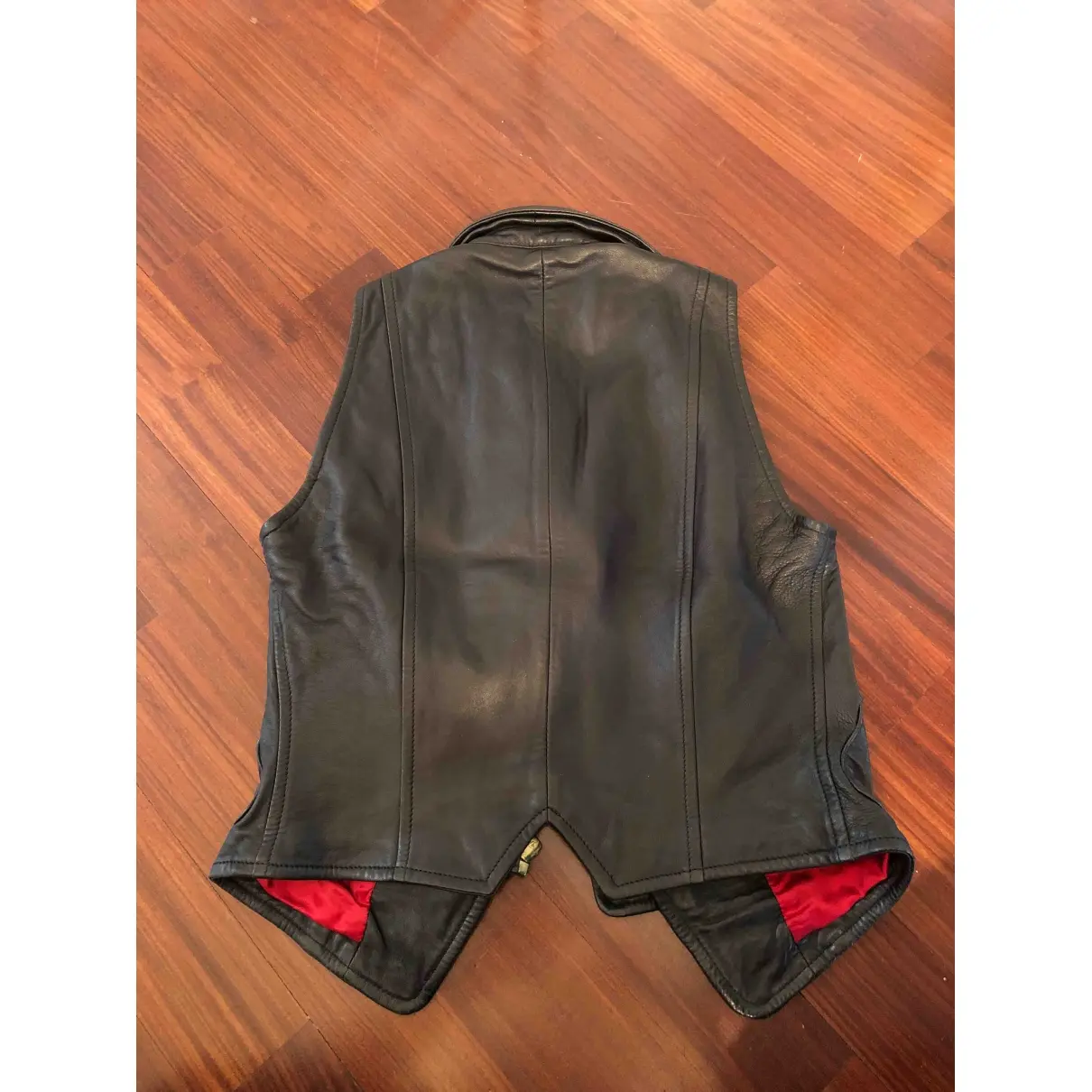 Moschino Leather cardi coat for sale