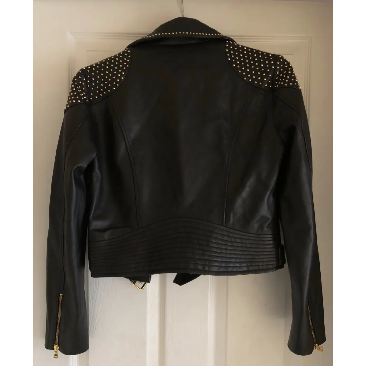 Buy Moschino Leather jacket online