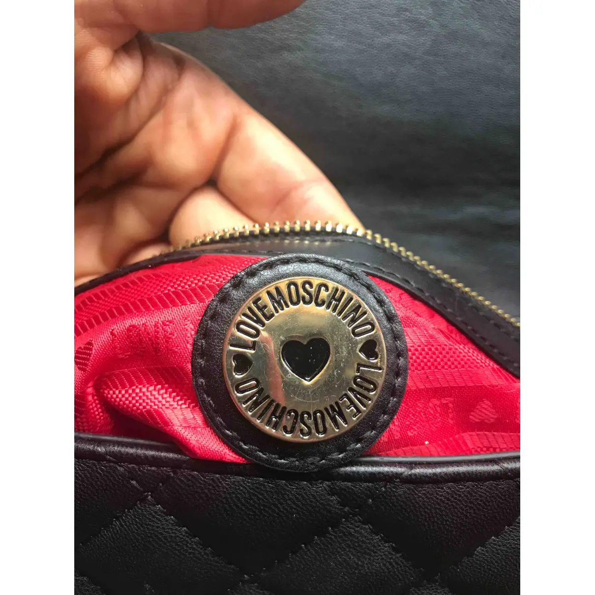 Luxury Moschino Love Clutch bags Women