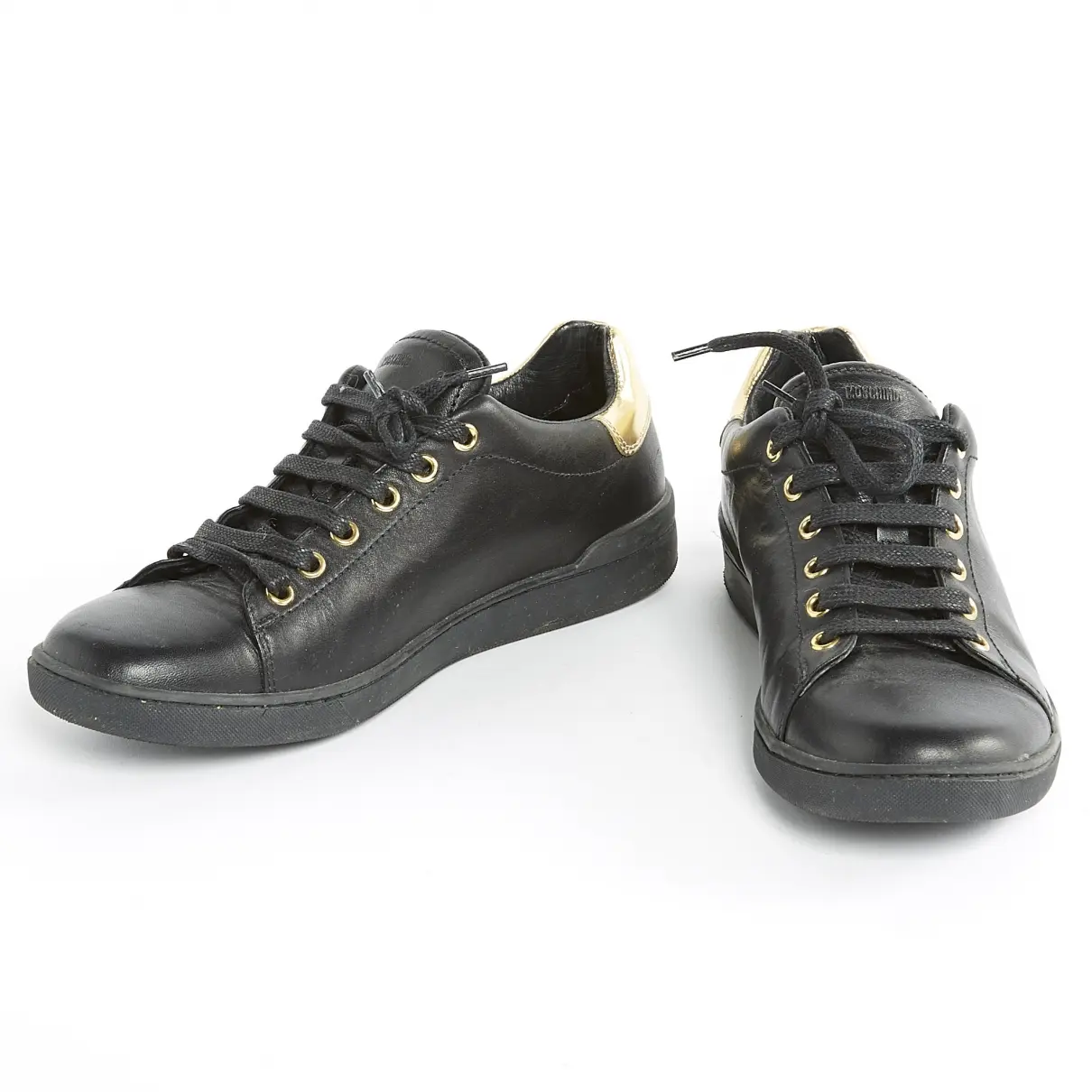 Moschino Leather trainers for sale