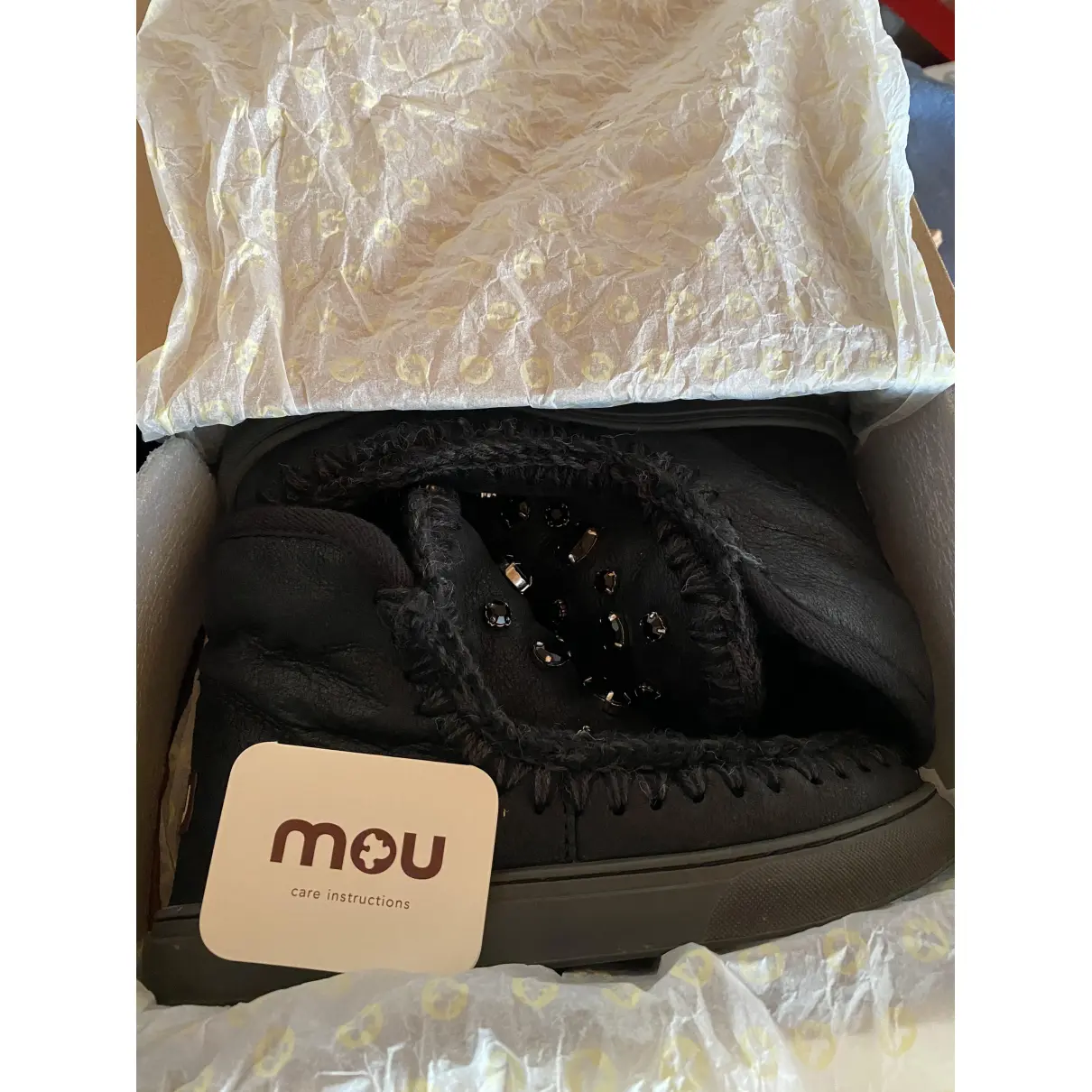 Buy Mou Leather snow boots online
