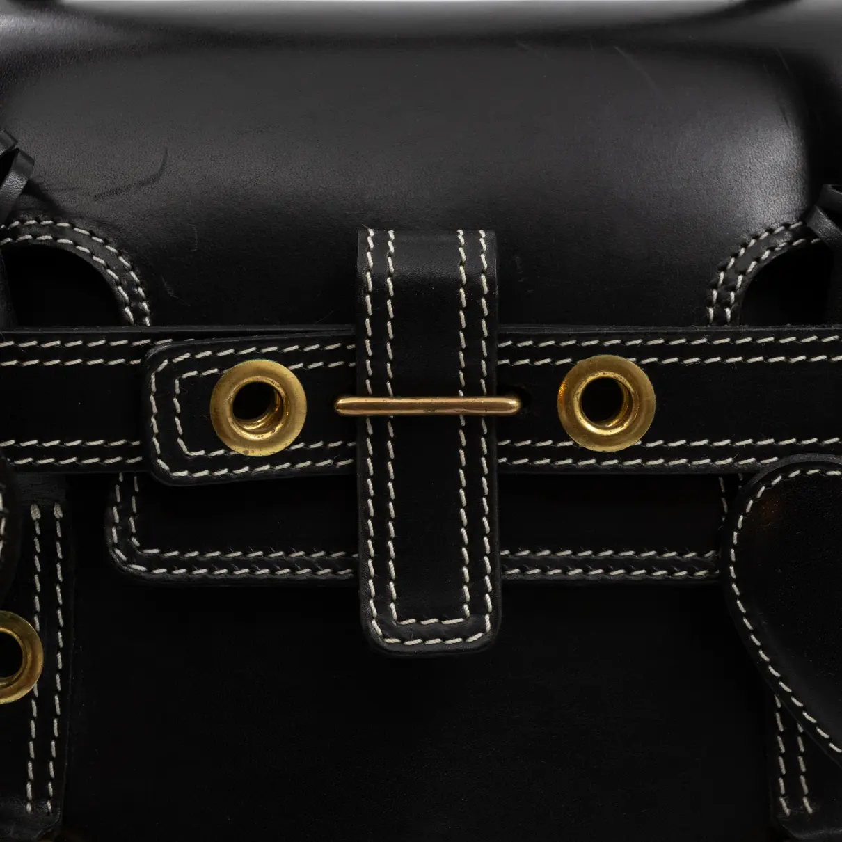 Leather satchel Mulberry