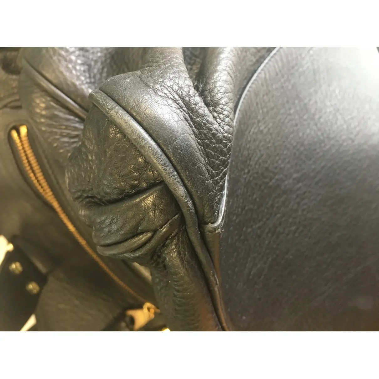 Leather travel bag Mulberry