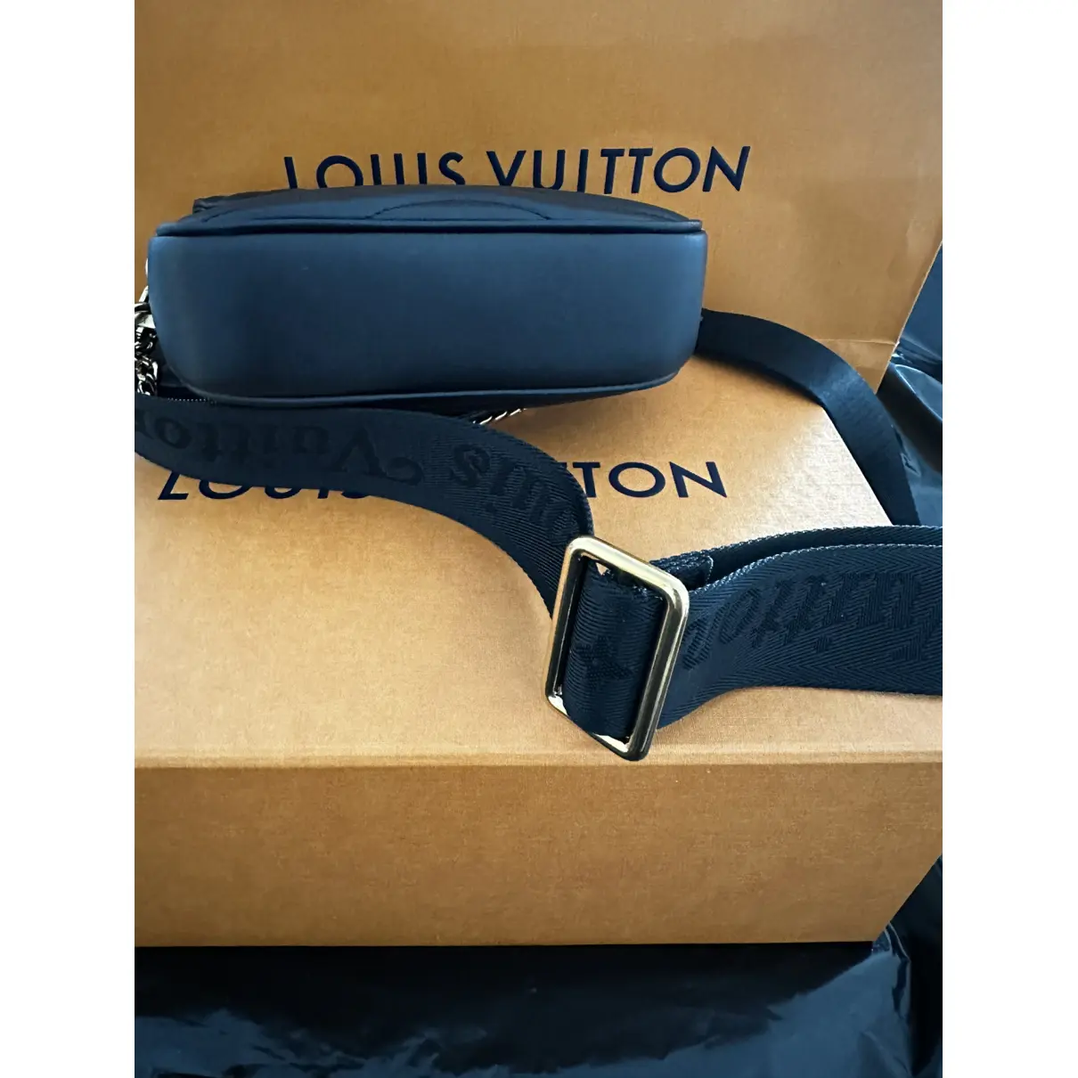 Multi-Pochette New Wave leather crossbody bag Louis Vuitton