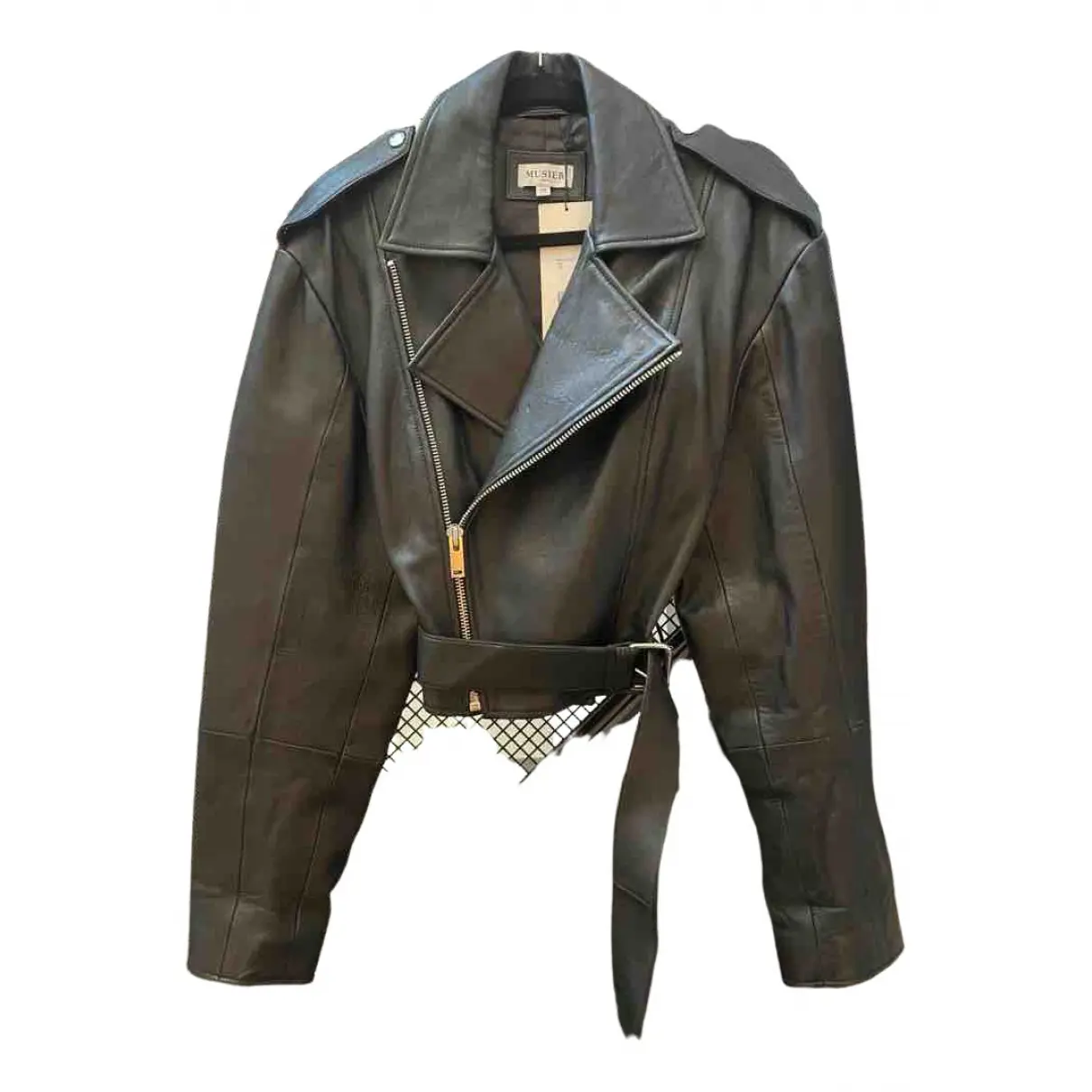 Leather jacket Musier