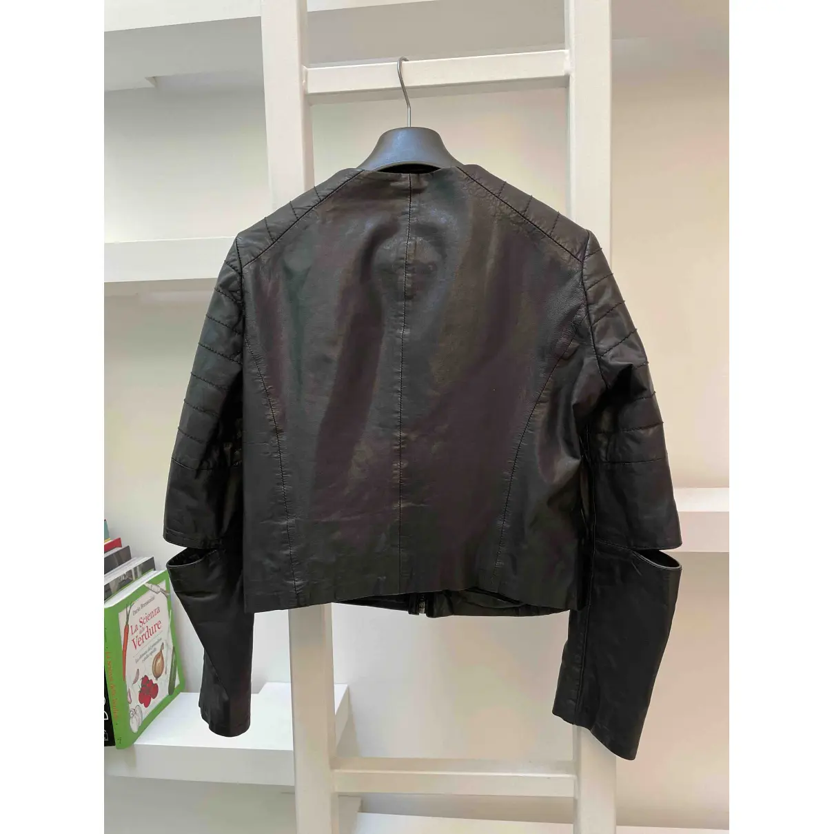 Buy Muubaa Leather biker jacket online