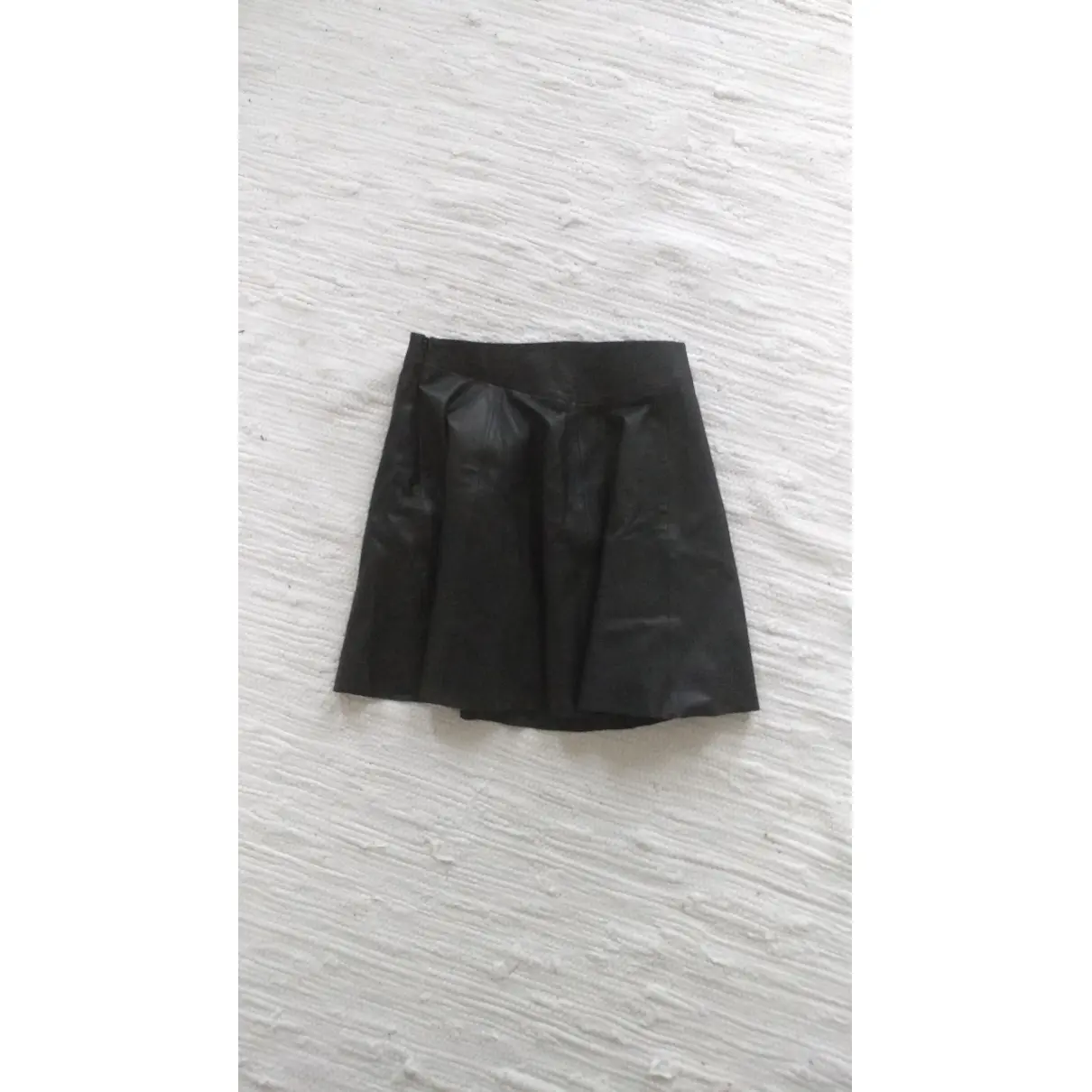 Leather mini skirt Muubaa
