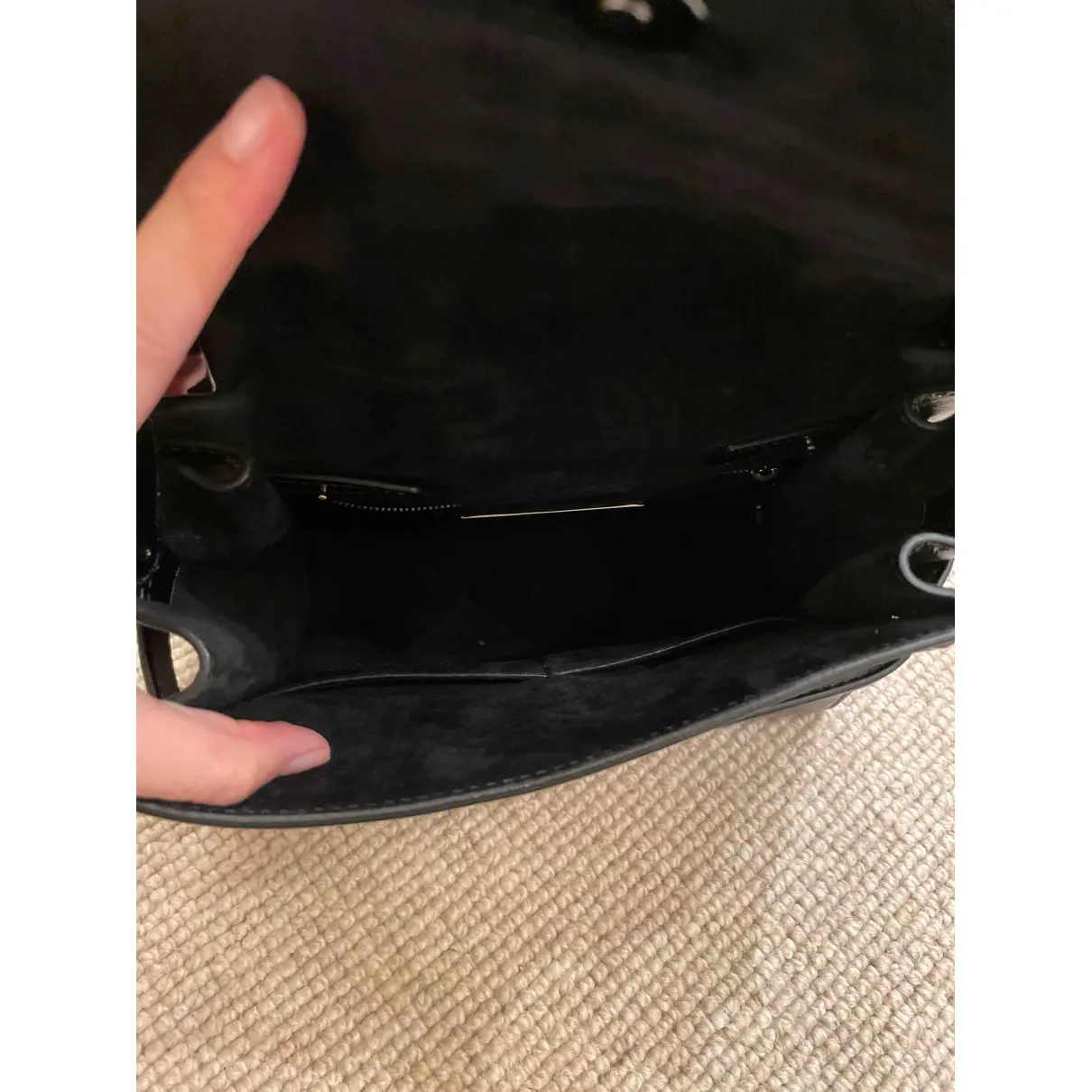 My Rockstud leather handbag Valentino Garavani